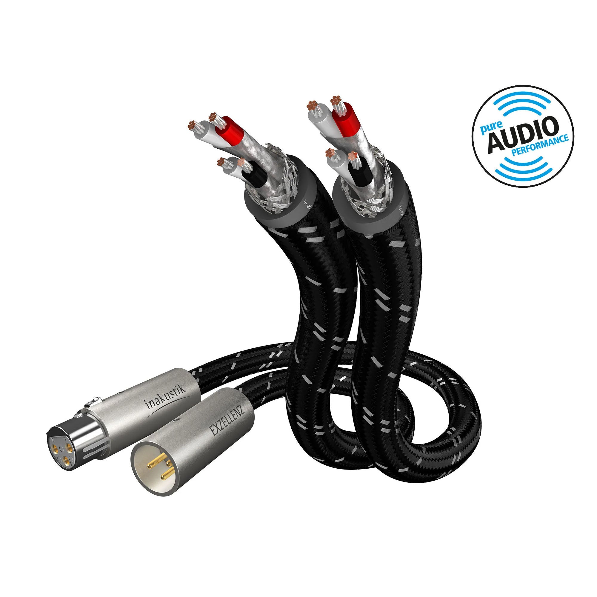 Inakustik Excellence Stereo XLR Interconnect Cable