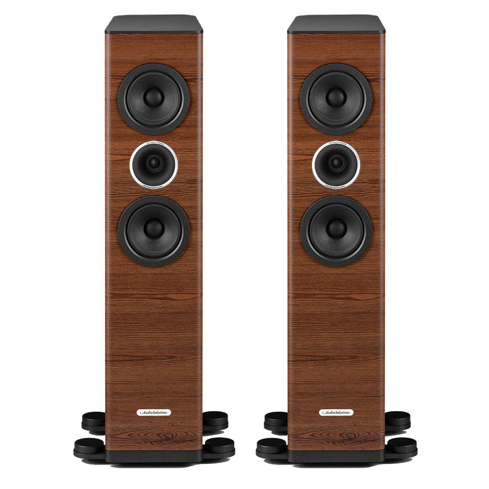 Audio Solutions Overture 0303F Floorstanding Speaker - Mahogany (pair)