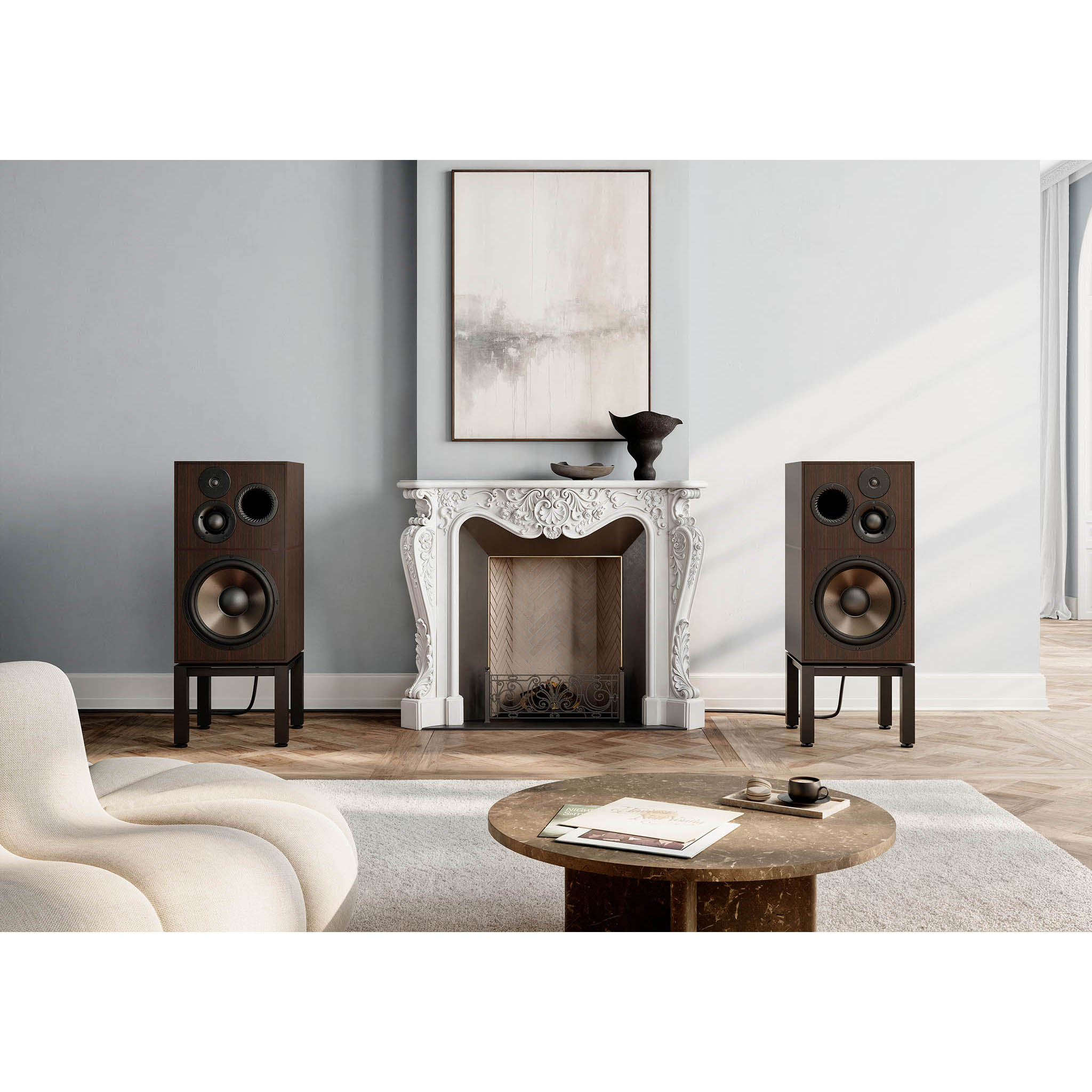 Revival Audio Atalante 7 3-way Loudspeaker with Stand(pair)