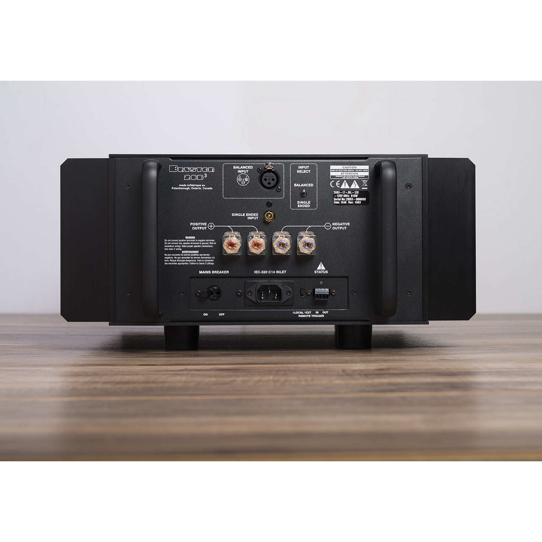 Bryston 28B³ Cubed Mono Amplifier