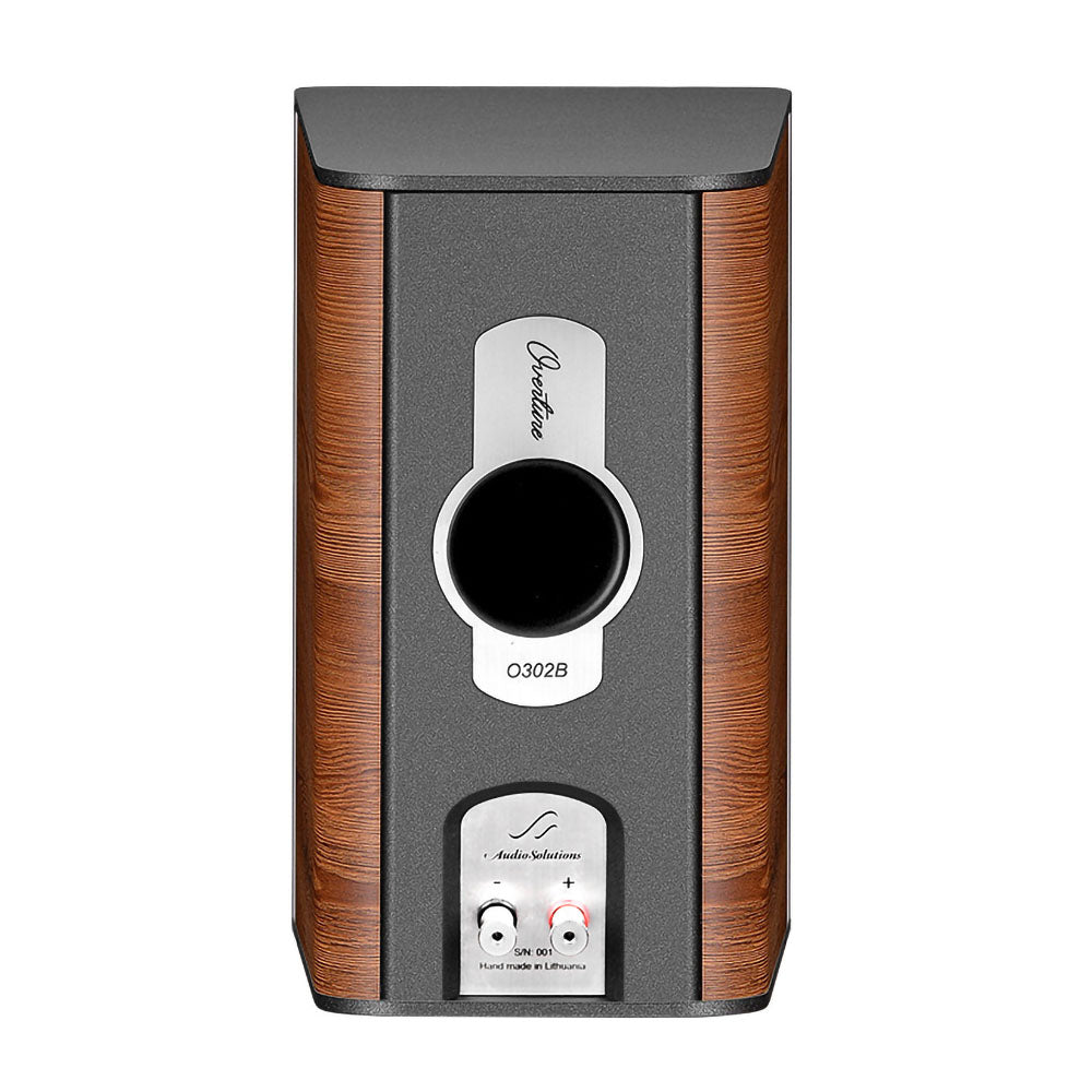 Audio Solutions Overture 0302B Bookshelf Speakers - Mahogany (pair)