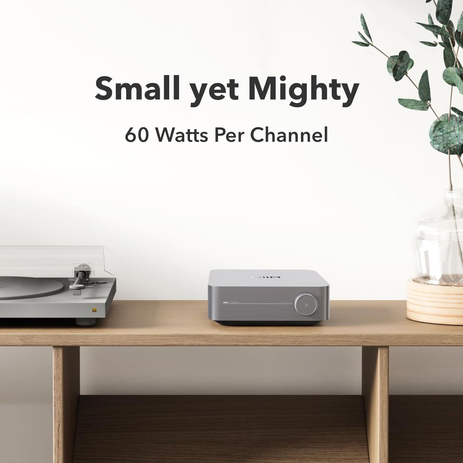 WiiM Amp: Multiroom Stereo Streaming Amplifier with AirPlay 2, Chromecast, HDMI & Voice Control