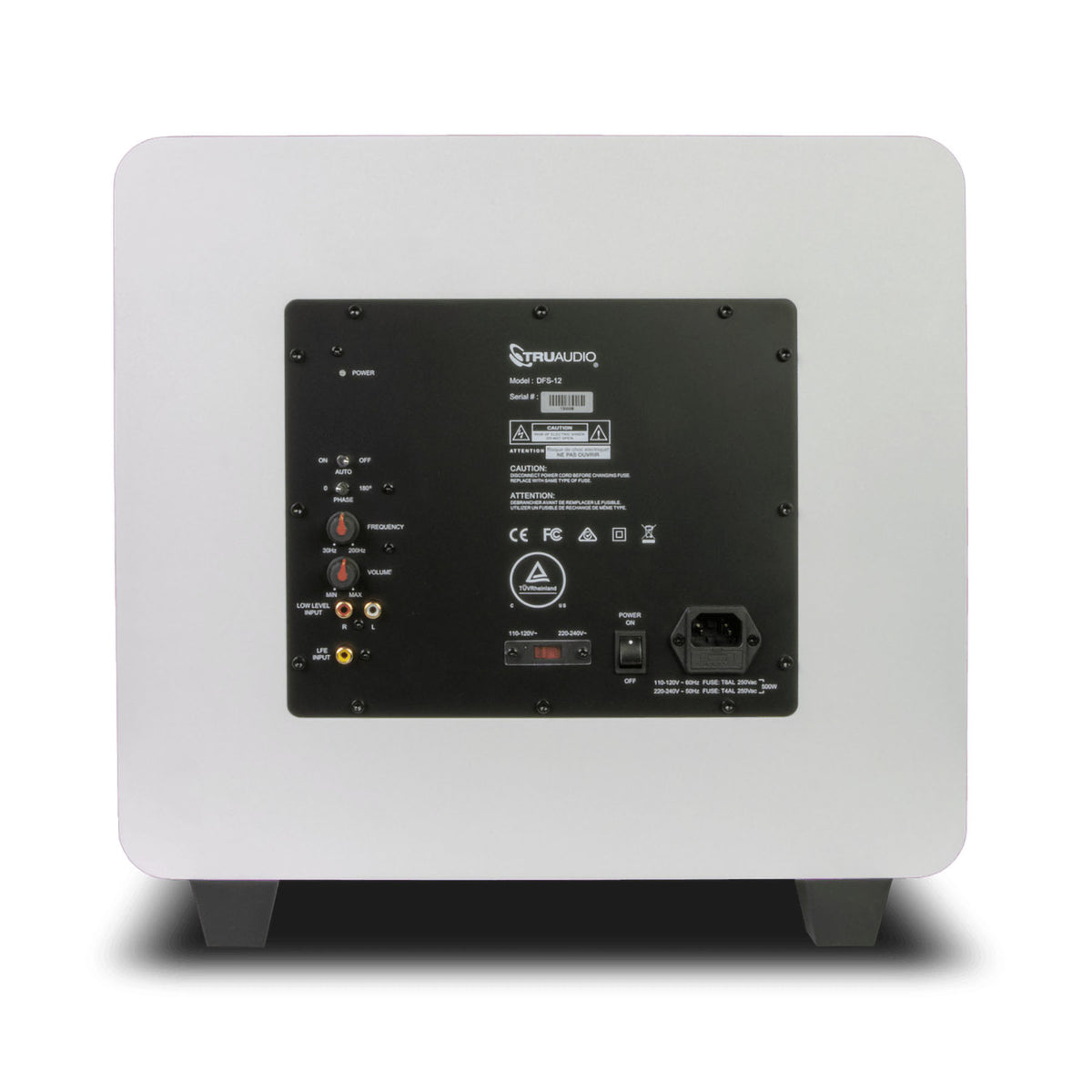 TruAudio DFS Down-Firing 10" 300W Powered Subwoofer