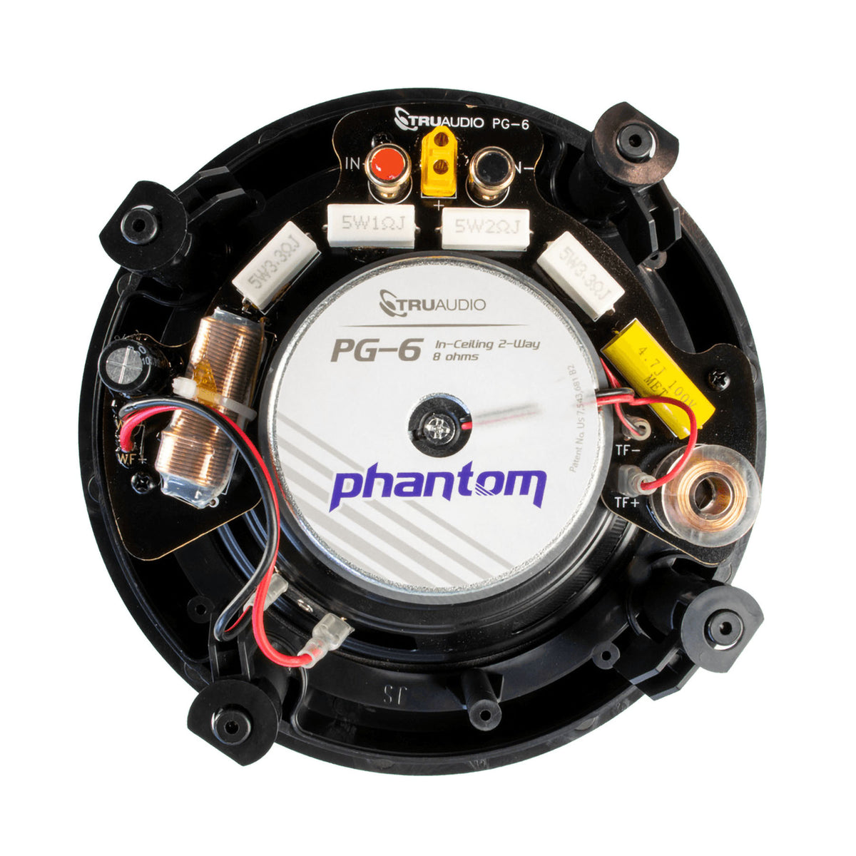 TruAudio PG-6 Phantom Series 6.5" In-Ceiling Frameless Speaker (each)