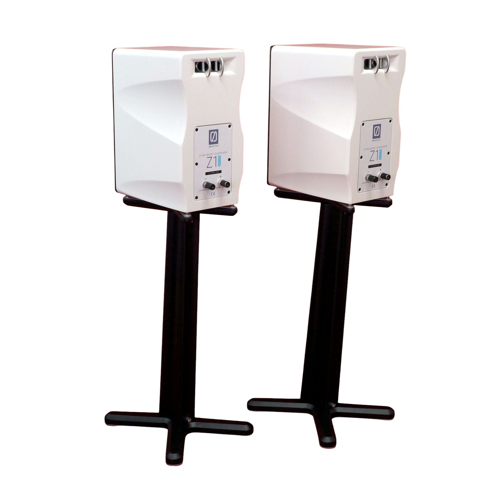 Borresen Acoustics Z1 Compact Monitor Speaker with Cryo treated drivers - White (pair)