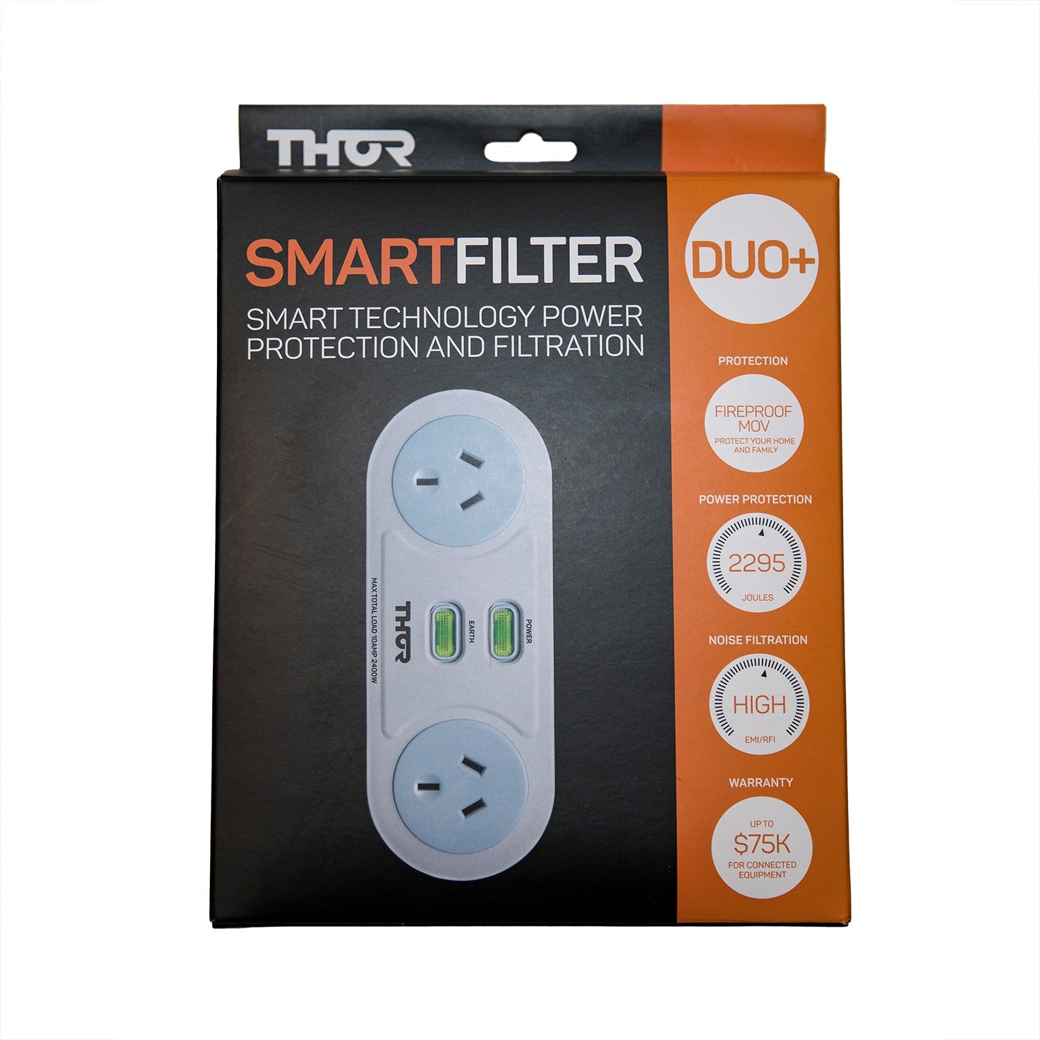 THOR C2 - Smartfilter 2-way Surge Protector with Best Filtration