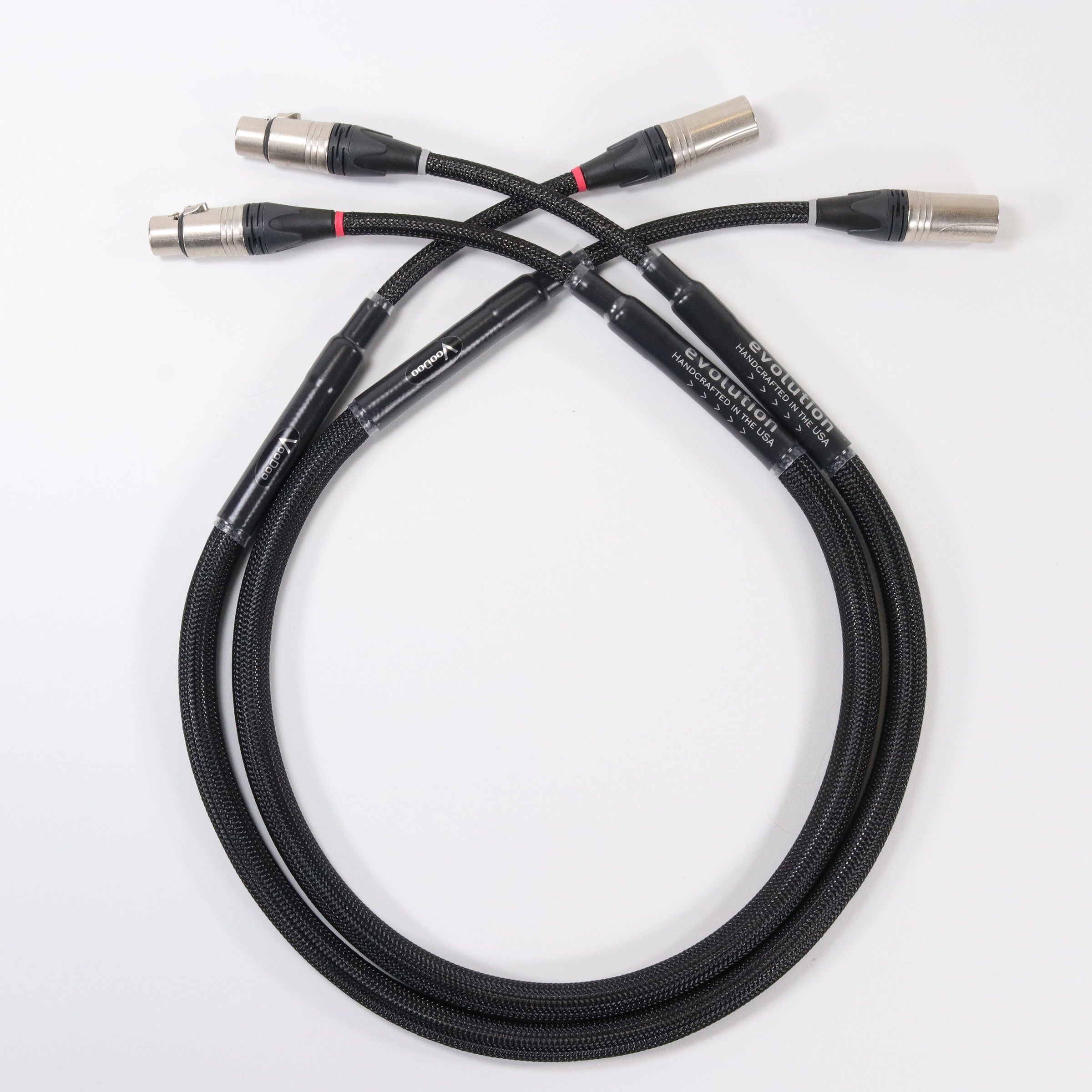 Voodoo Cable Evolution Balanced XLR Interconnect Cable (pair)