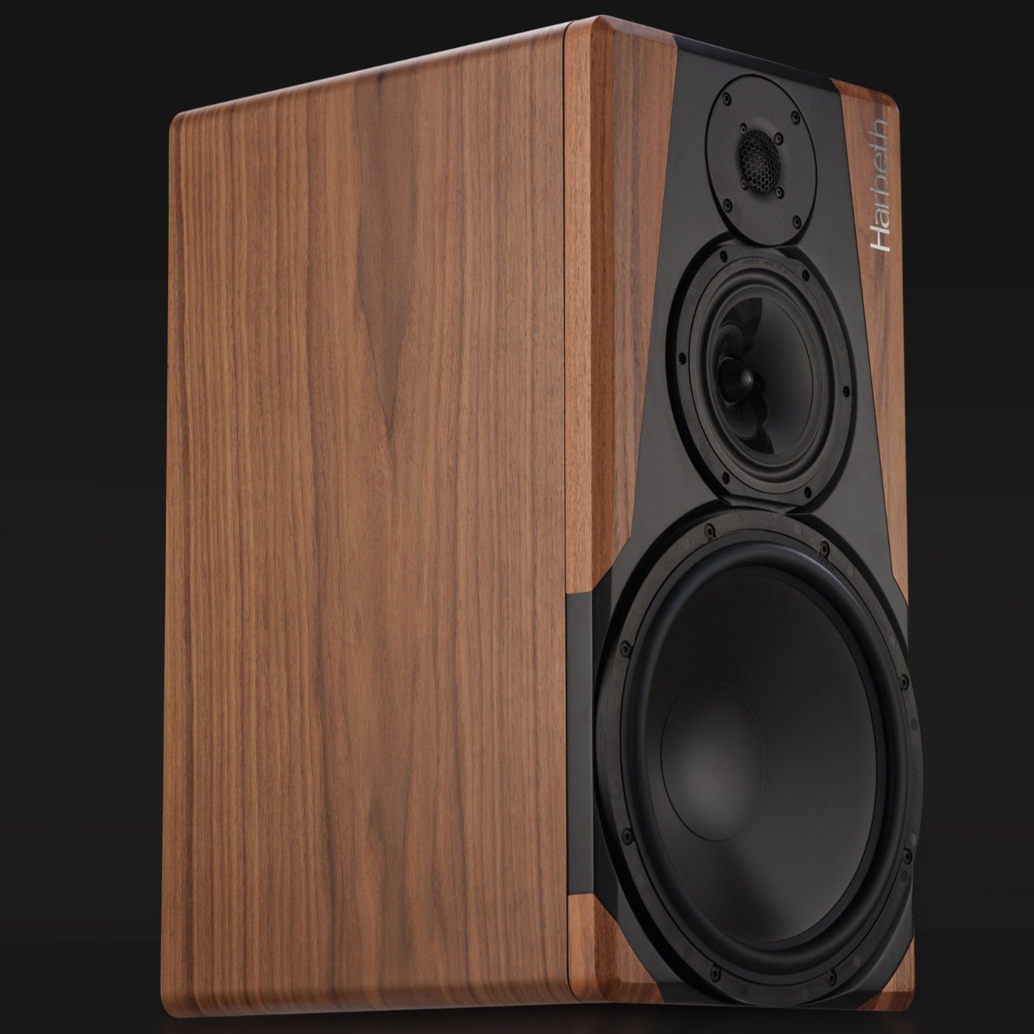 Harbeth NLE-3 High Performance Digital Loudspeaker (pair) + Free TQ Black II Speaker Cable