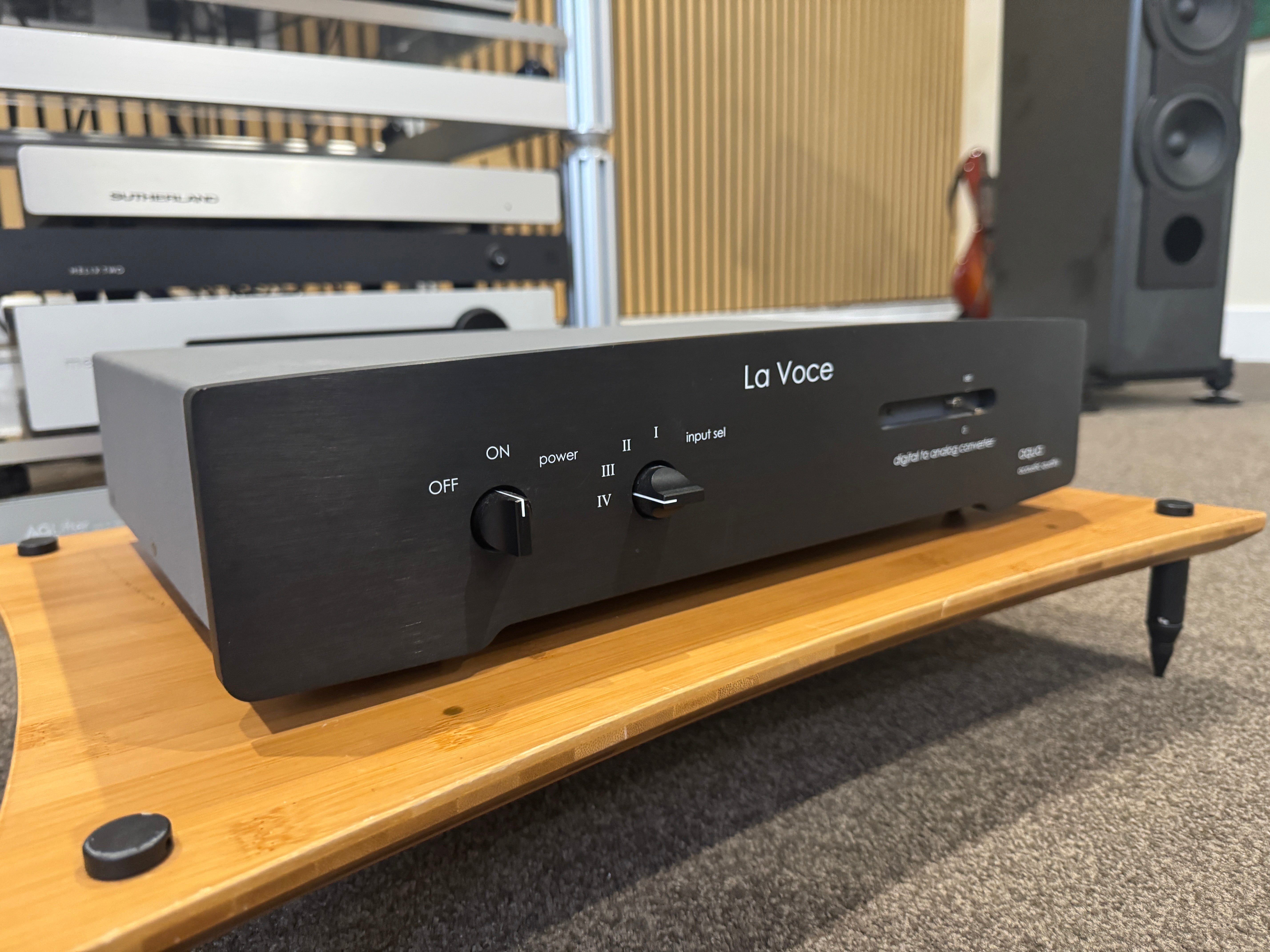 Aqua La Voce S3 Discrete DAC - Trade in -Complete - BLACK