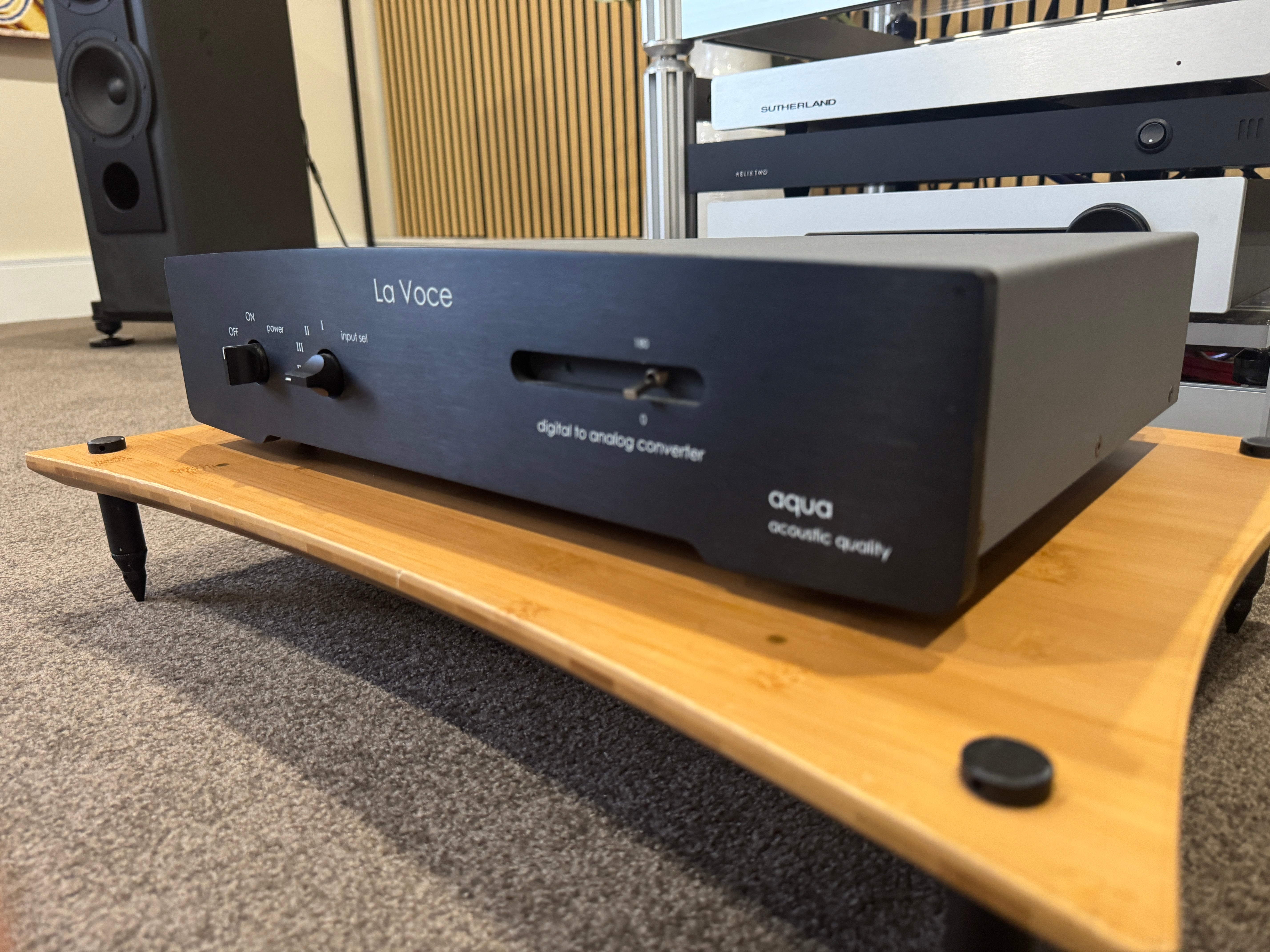 Aqua La Voce S3 Discrete DAC - Trade in -Complete - BLACK