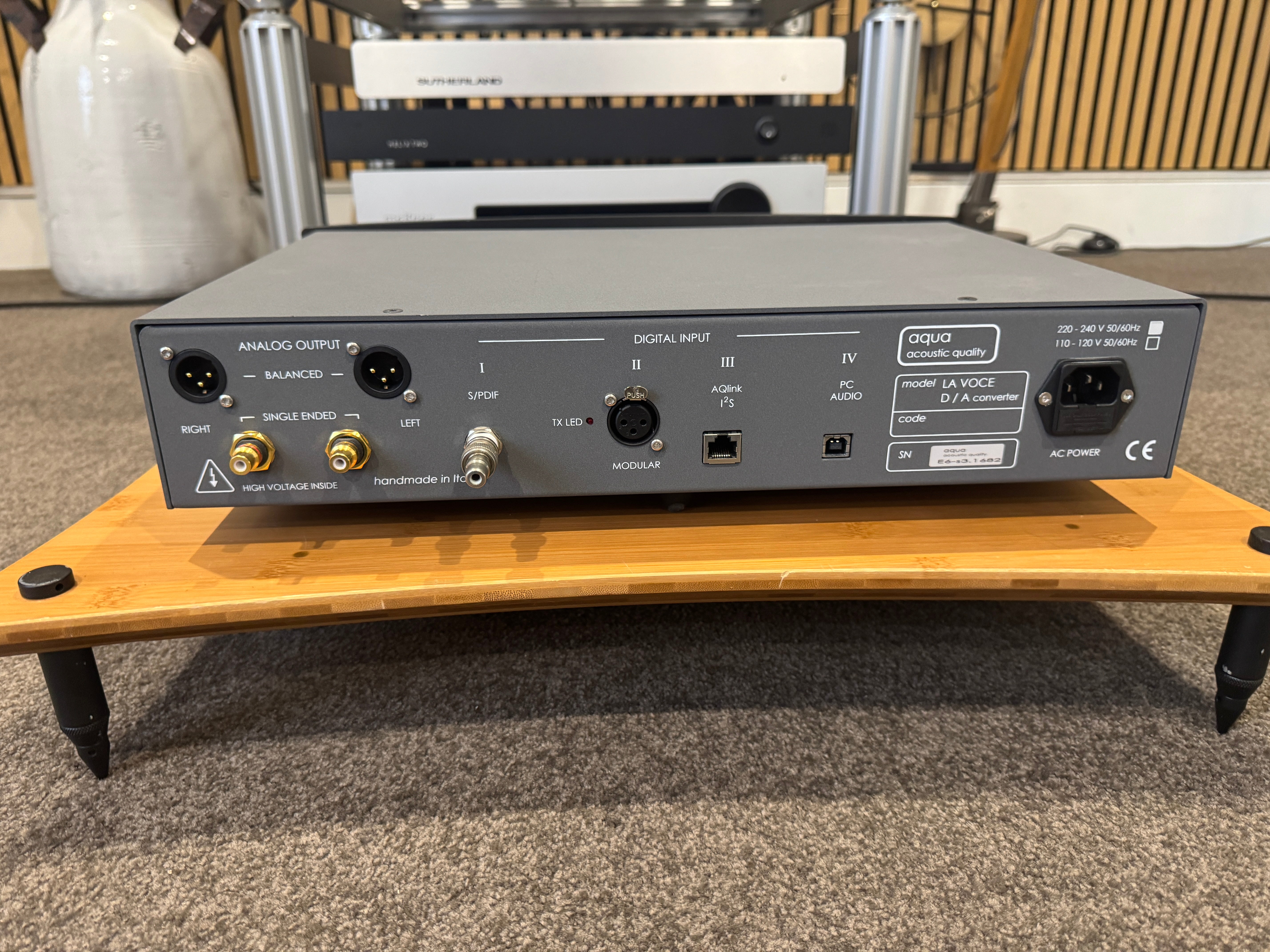Aqua La Voce S3 Discrete DAC - Trade in -Complete - BLACK