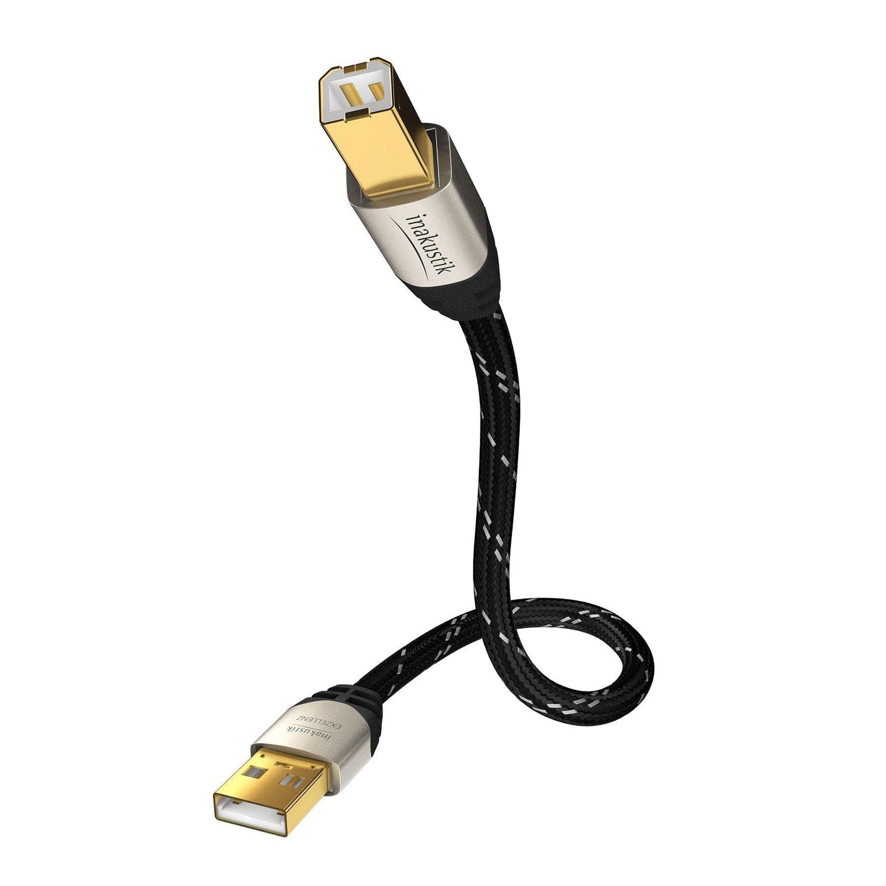 Inakustik Excellence High Speed USB 2.0 Interconnect Cable USB A to B