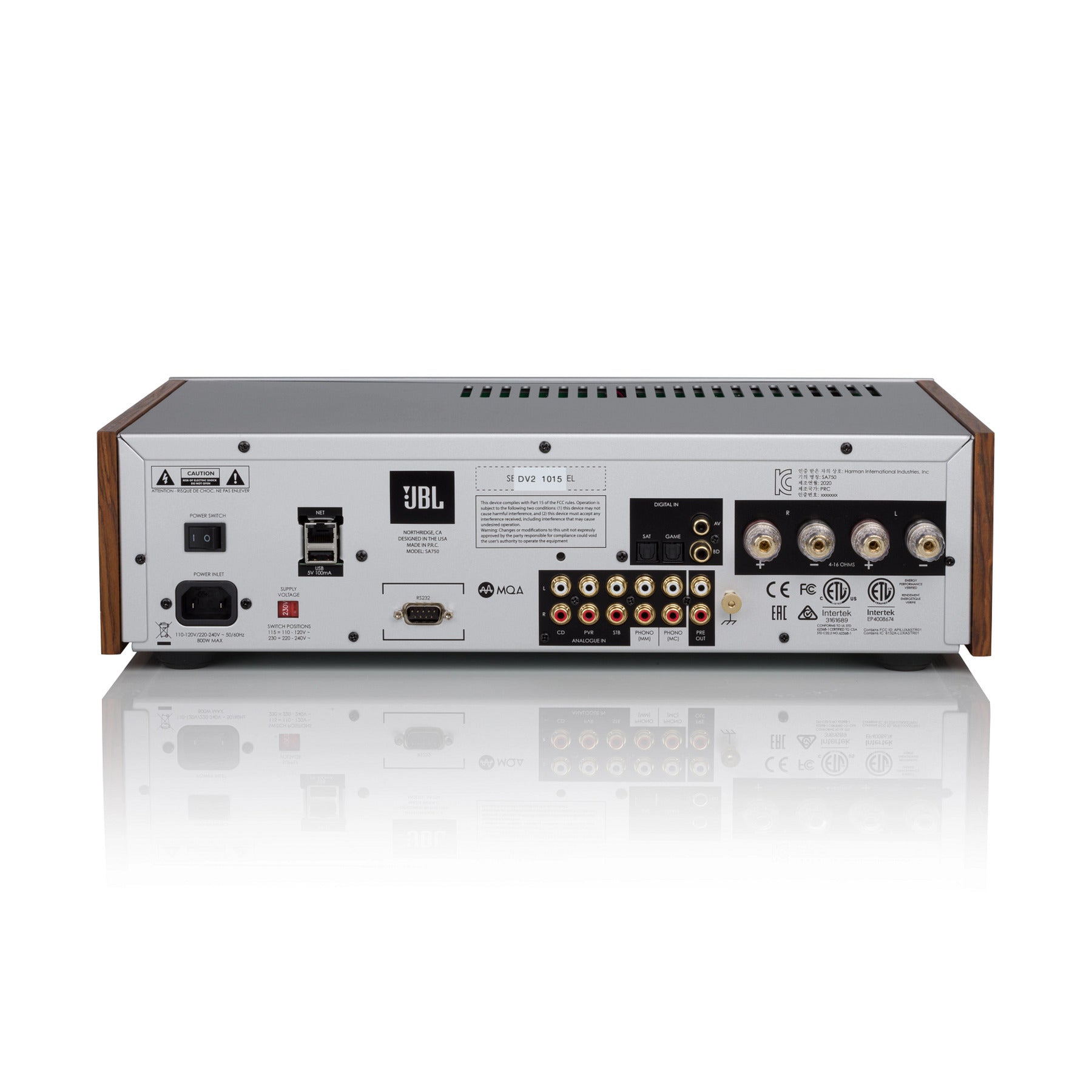 JBL Classic SA750 Streaming Integrated Stereo Amplifier