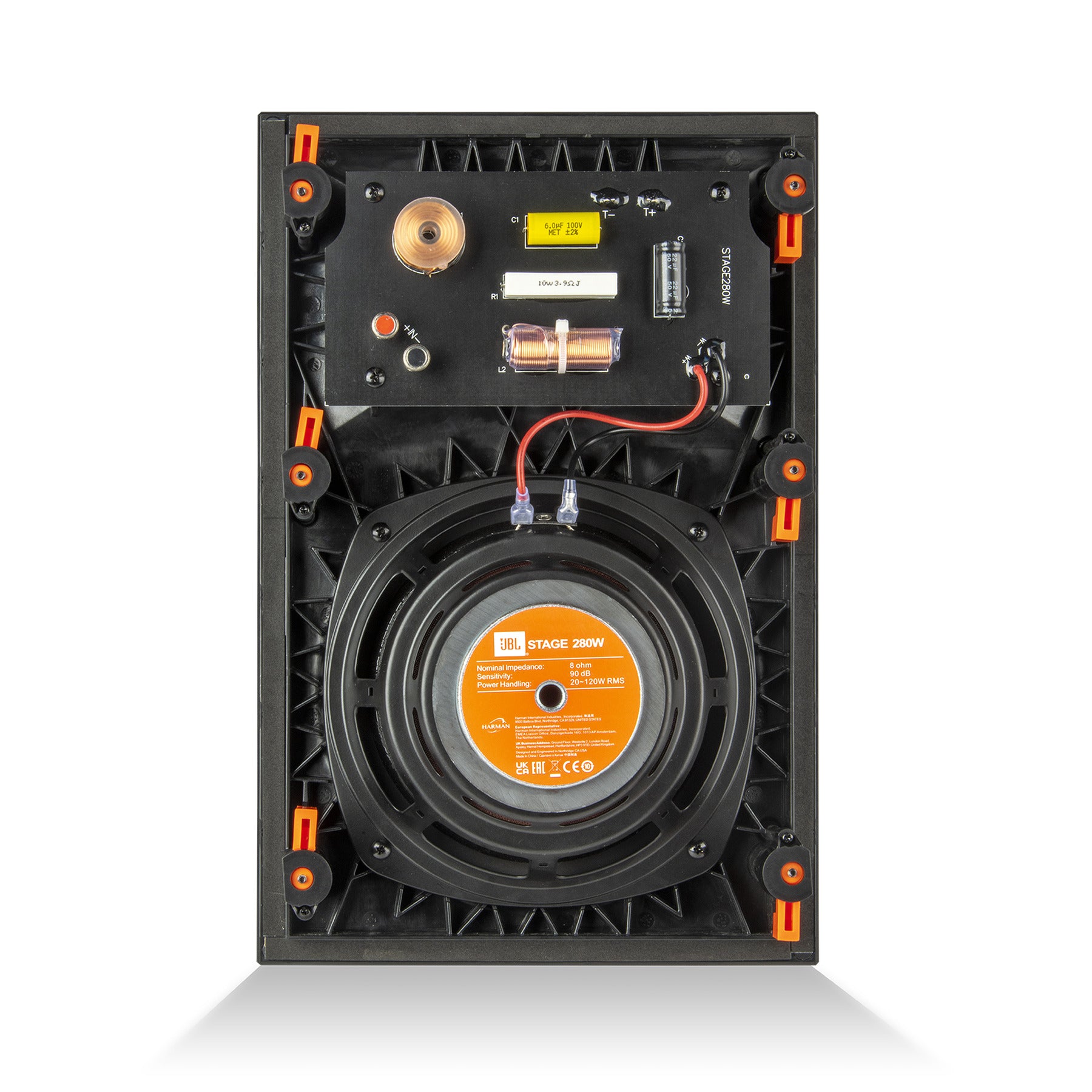 JBL Stage2 280W 2-way Dual 8-inch (200mm) In-Wall Loudspeaker (each)