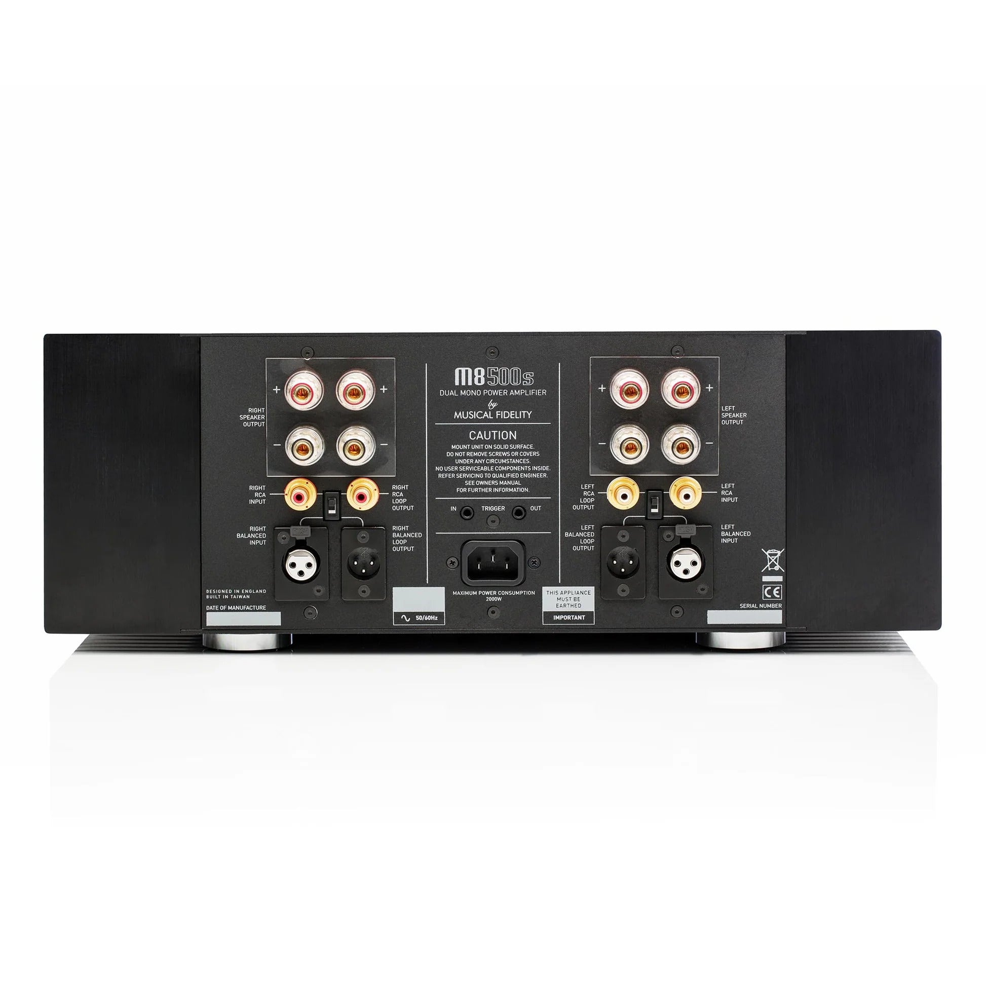 Musical Fidelity M8s500s Stereo Power Amplifier