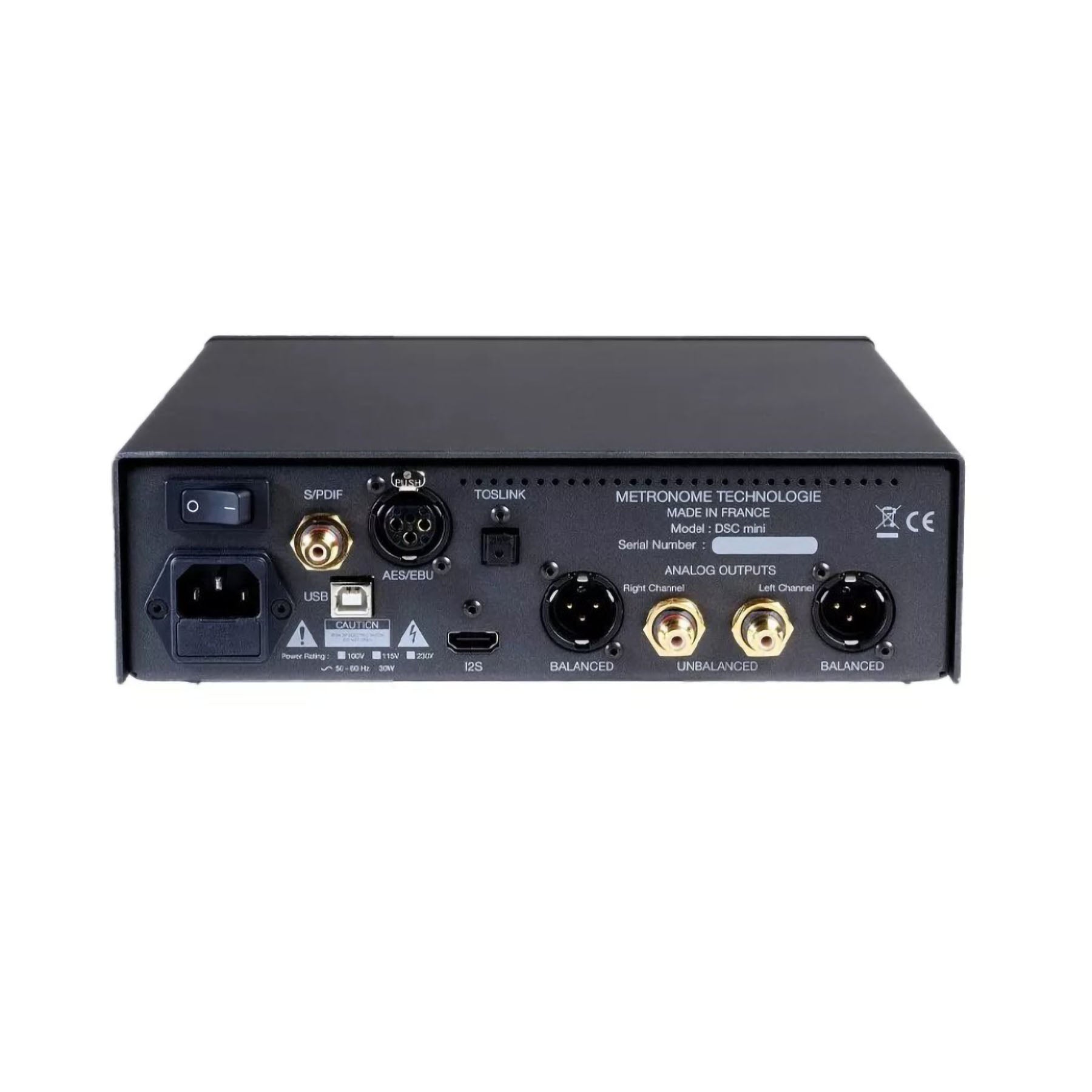 Metronome DSC Mini DAC Streamer - Plays with Audirvana