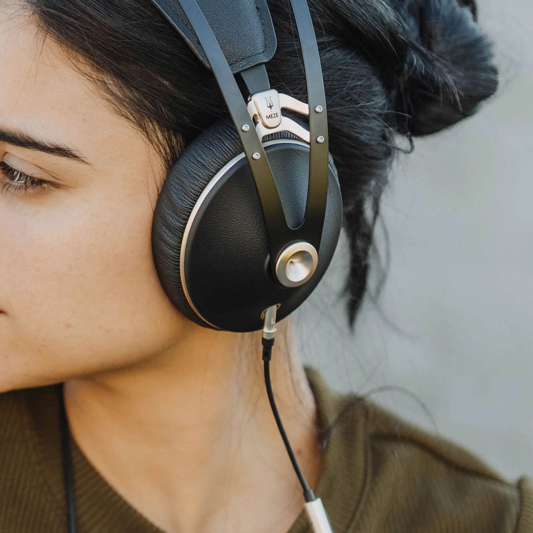 Meze Audio Mono 3.5mm 99 Series Black/Silver Standard Cable