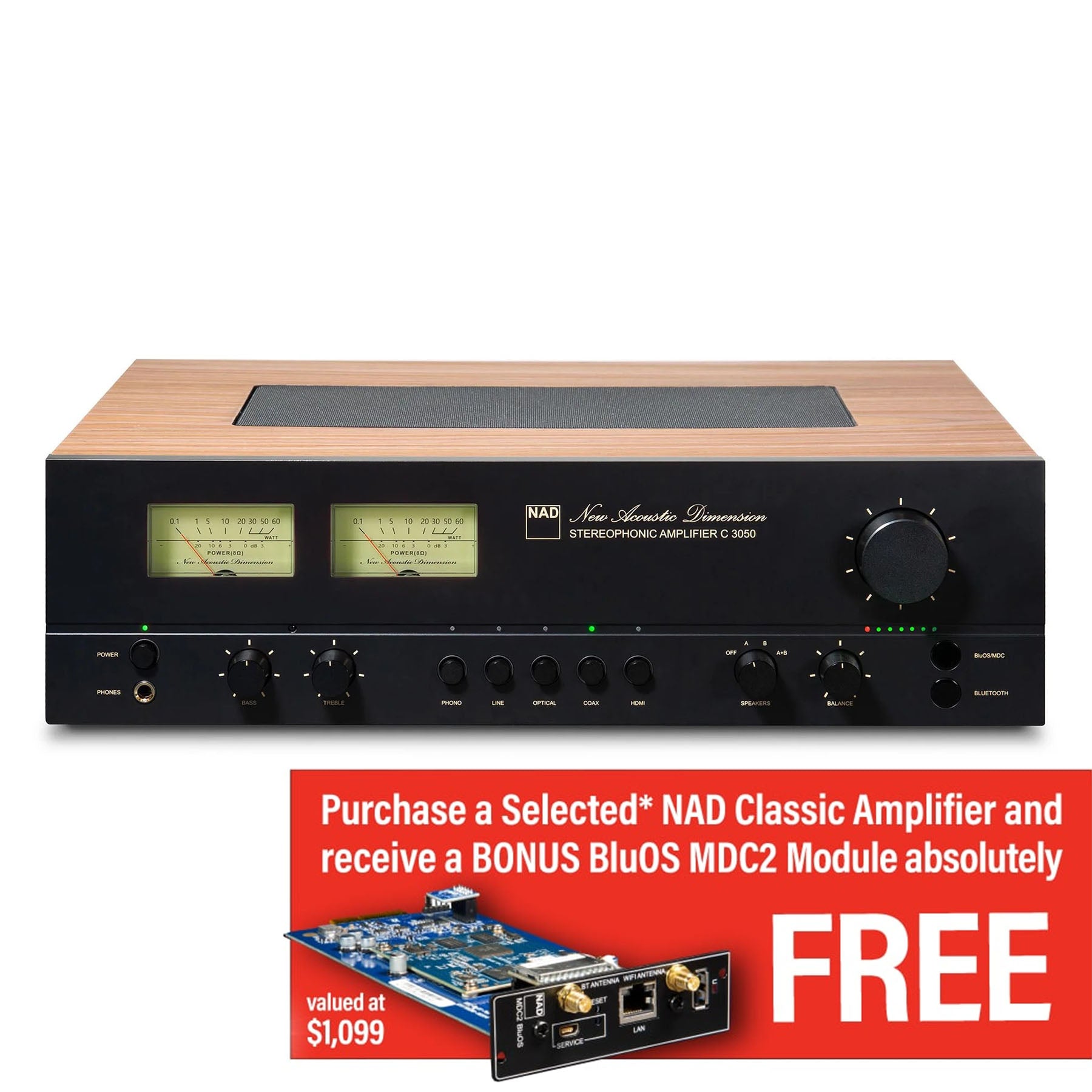 NAD C3050 Stereo Integrated Amplifier