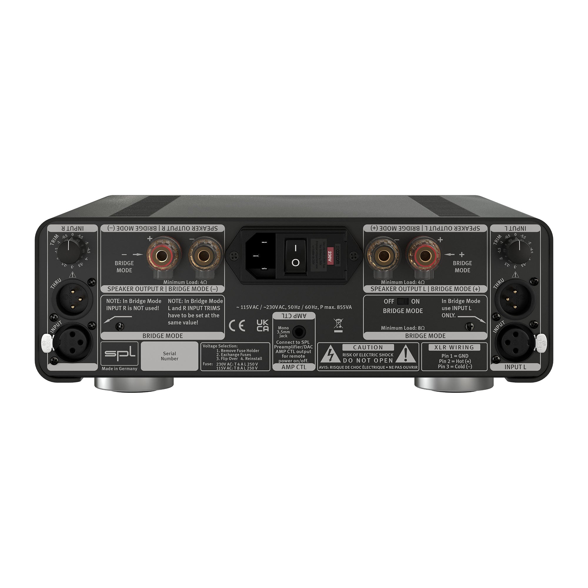SPL Performer s800 Stereo Power Amplifier