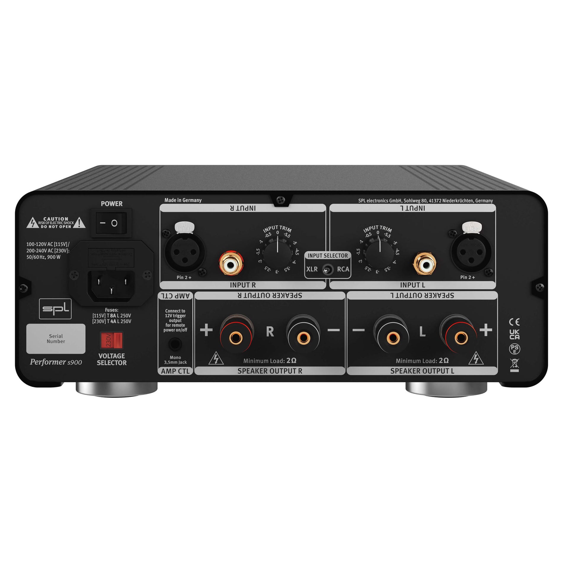 SPL Performer s900 Stereo Power Amplifier