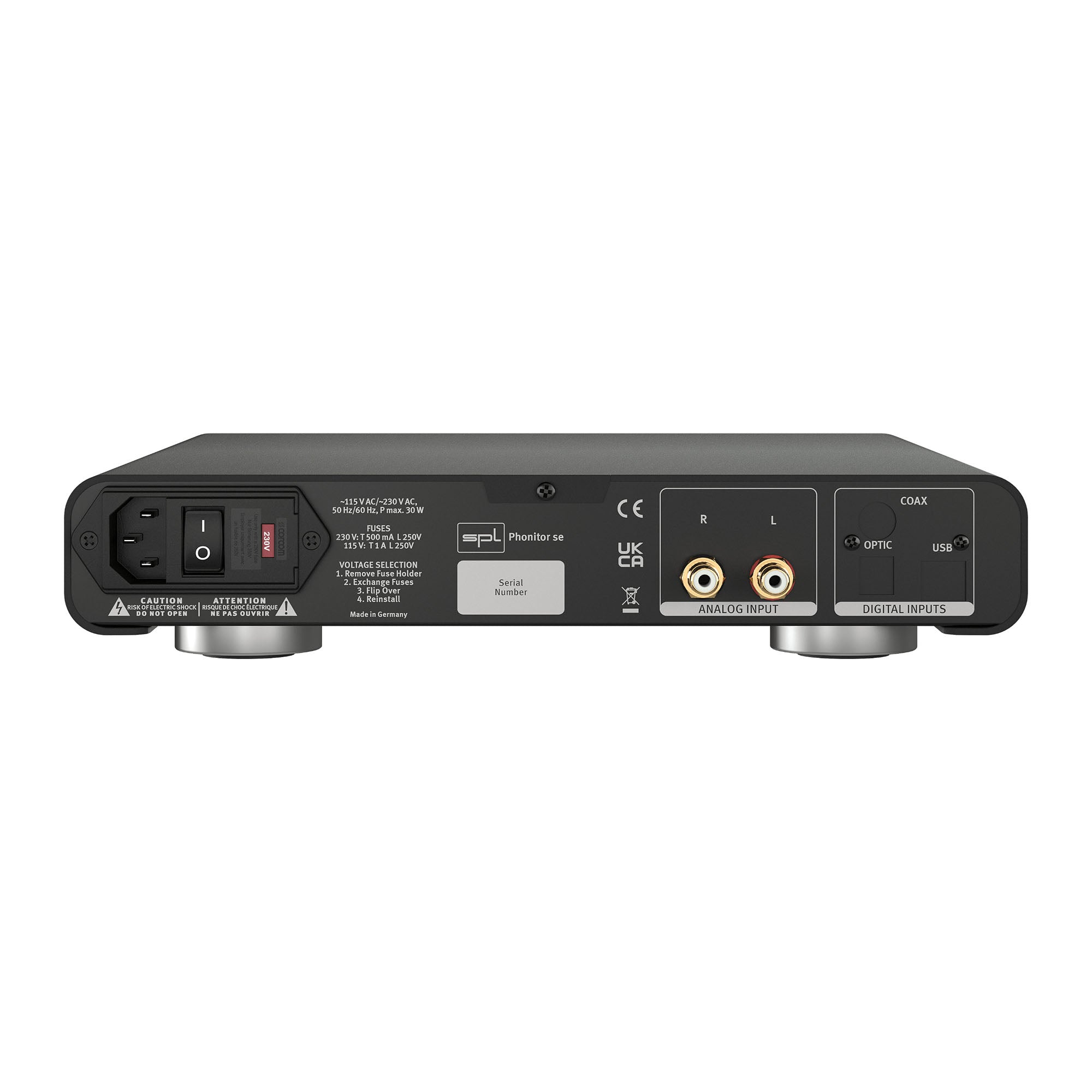 SPL Phonitor se Headphone Amplifier and DAC