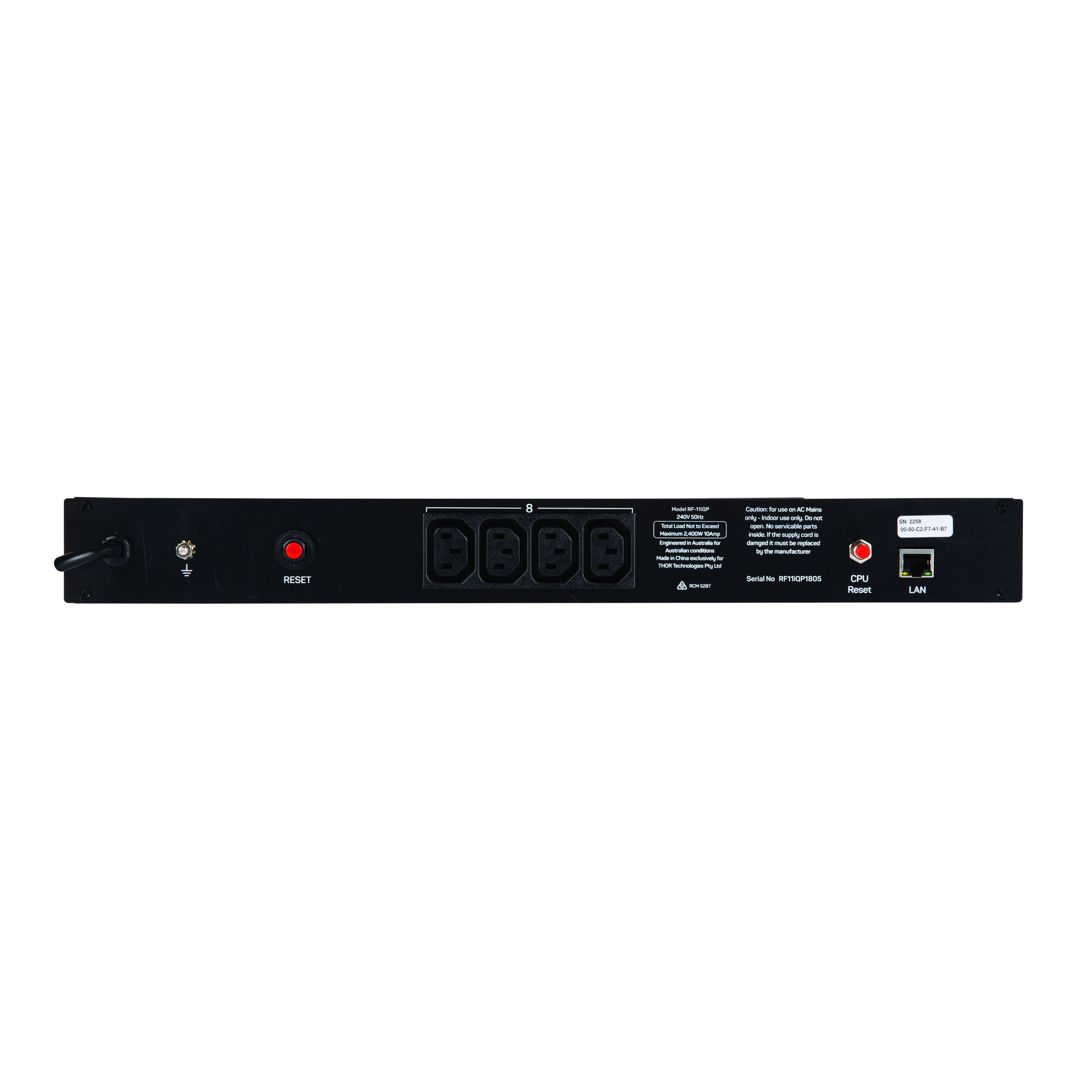 THOR RF11iQP - Prodigy Rack Guard Remote