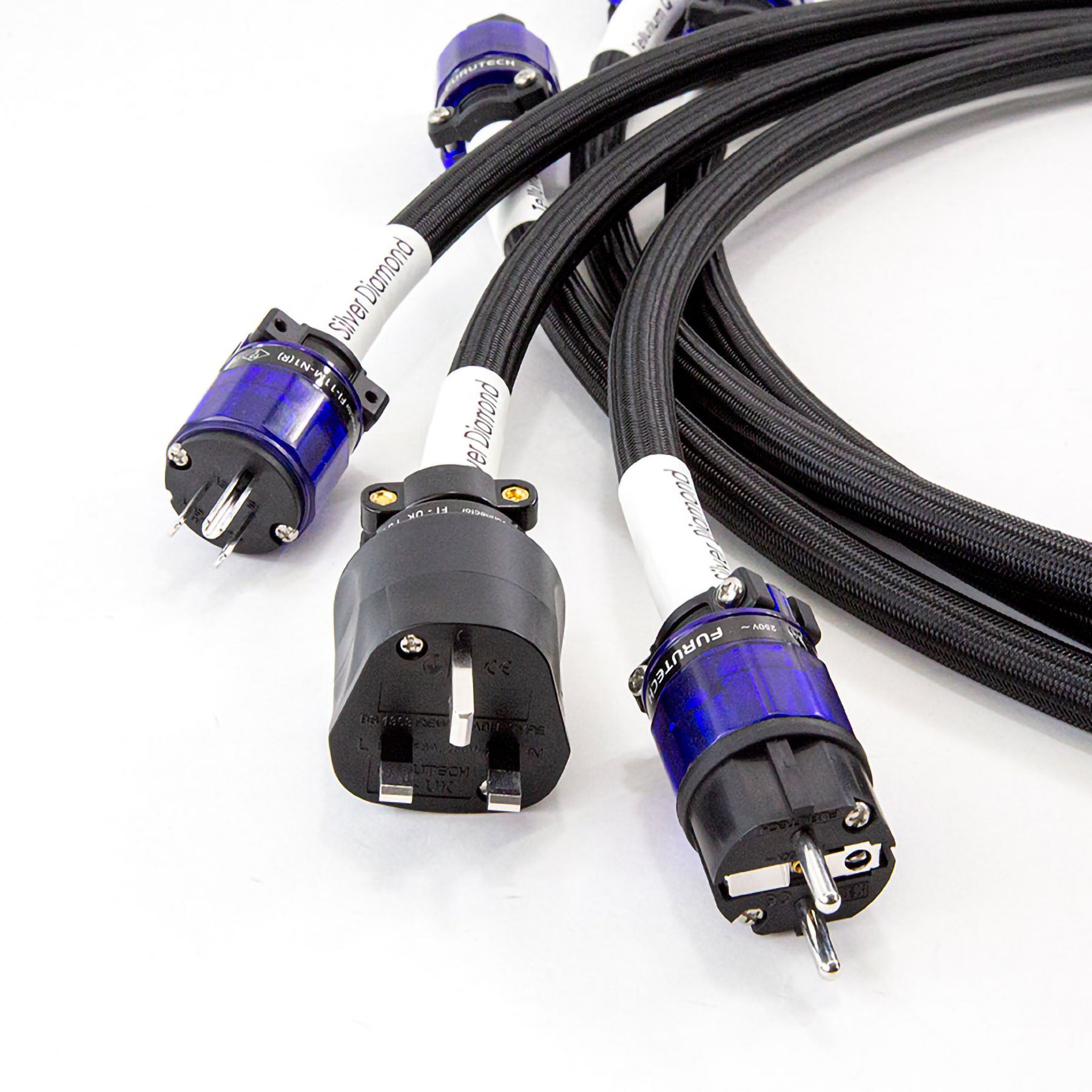 Tellurium Q Silver Diamond AUS-IEC Power Cable