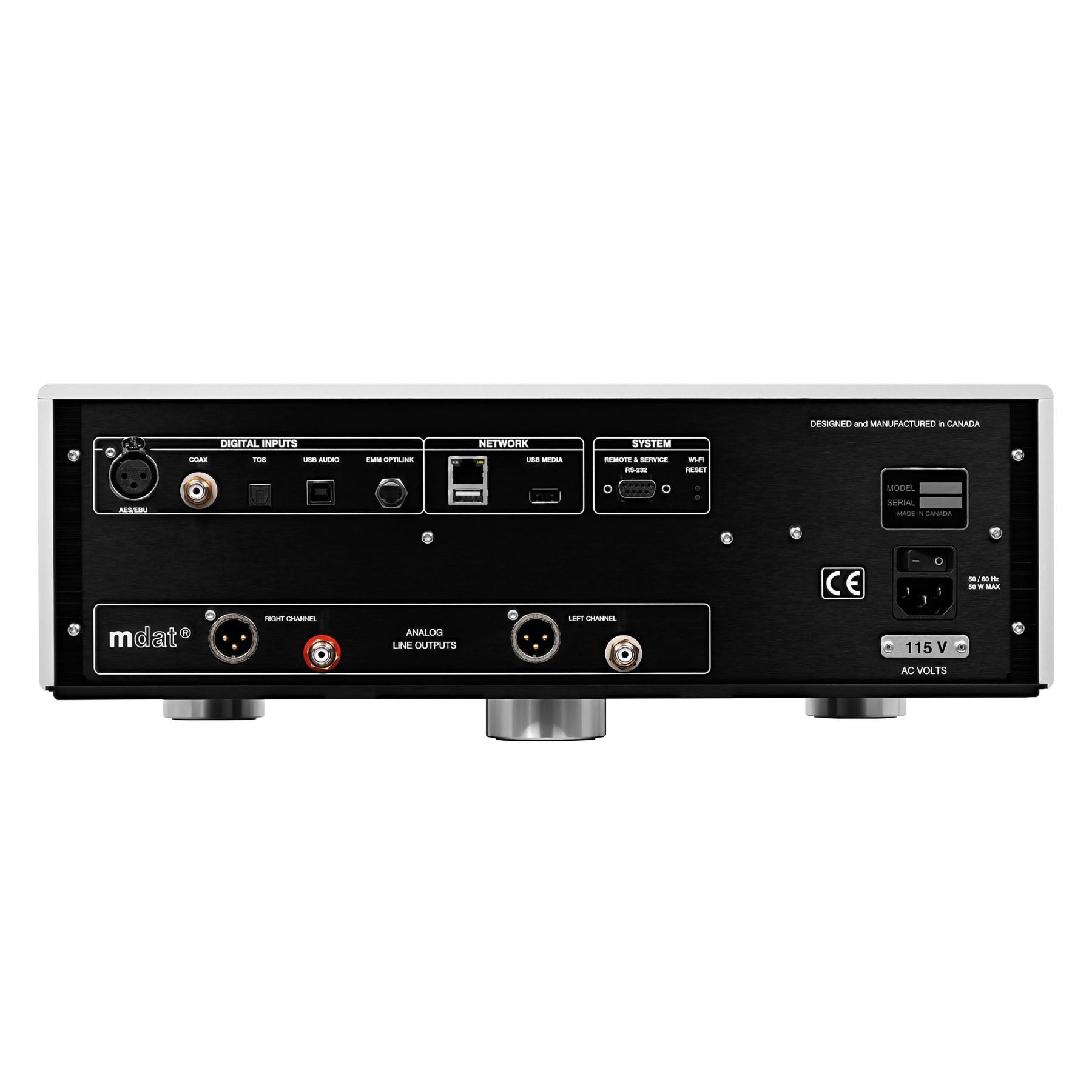 EMM Labs DV2i 2 Reference DAC with Volume and Streamer