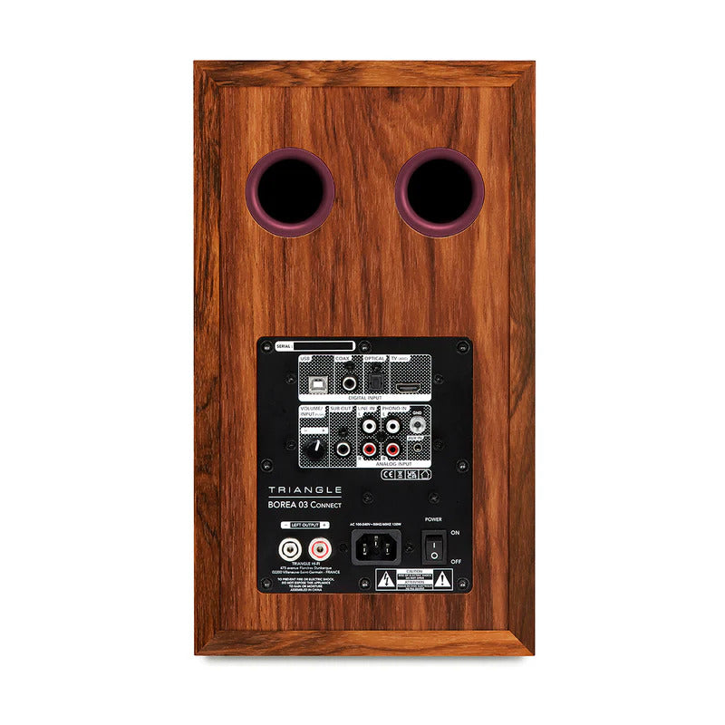 TRIANGLE Borea BR03 Connect 2-way Active Bookshelf Speakers (pair)