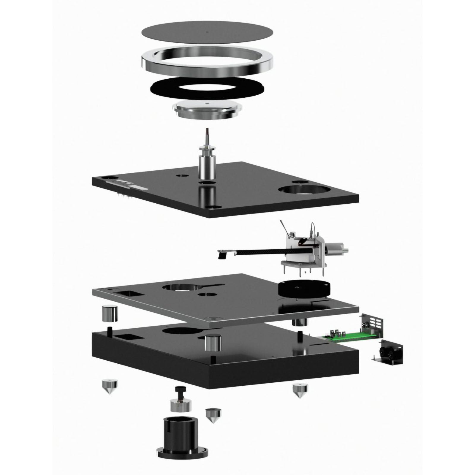 Thiele TT01 Zero Tracking Error Turntable