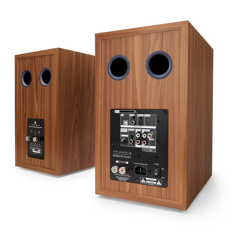 TRIANGLE Borea BR03 Connect 2-way Active Bookshelf Speakers (pair)