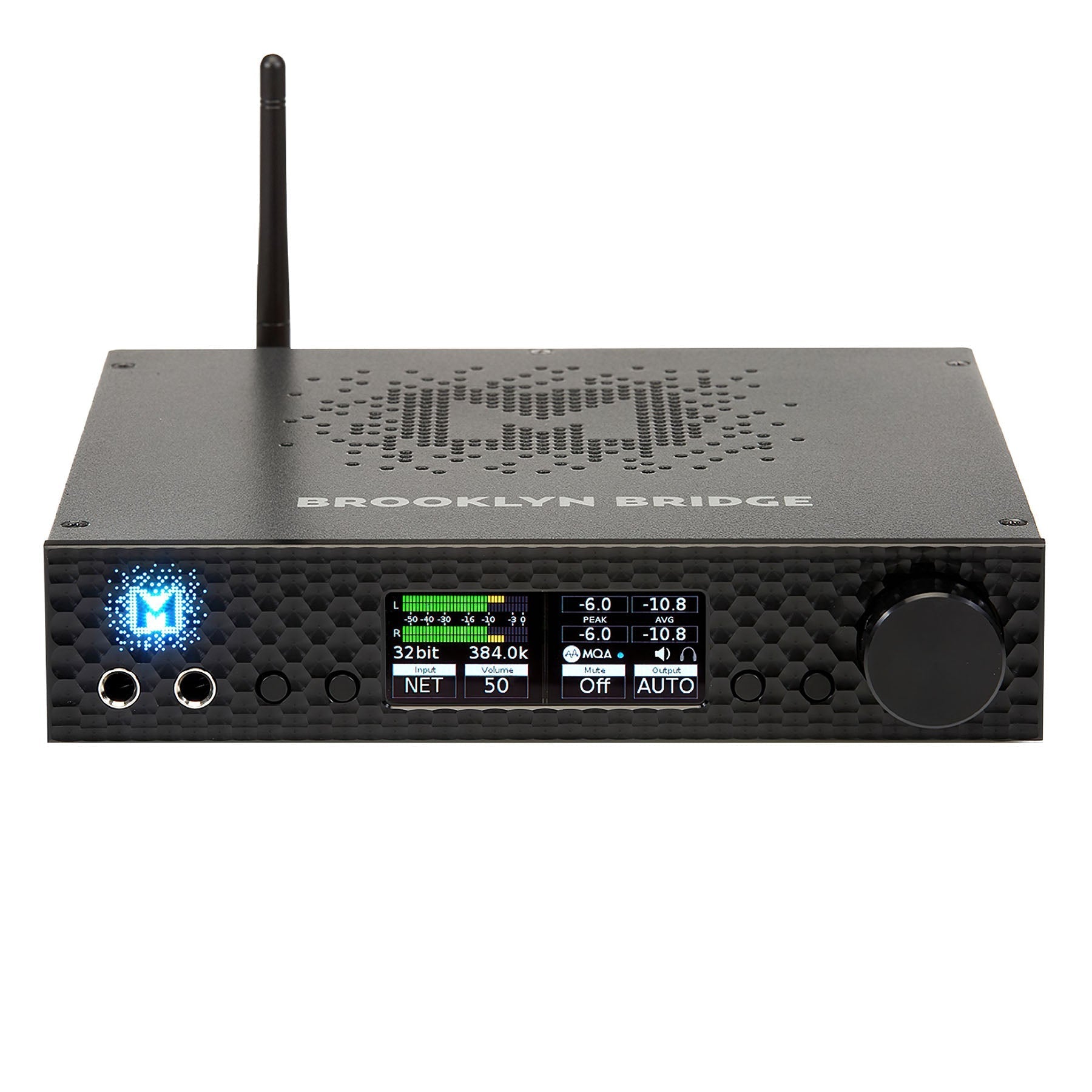 Ex-demo Mytek Brooklyn Bridge / Reference Stereo Preamplifier / Streamer / DAC / Headphone Amplifier - Black