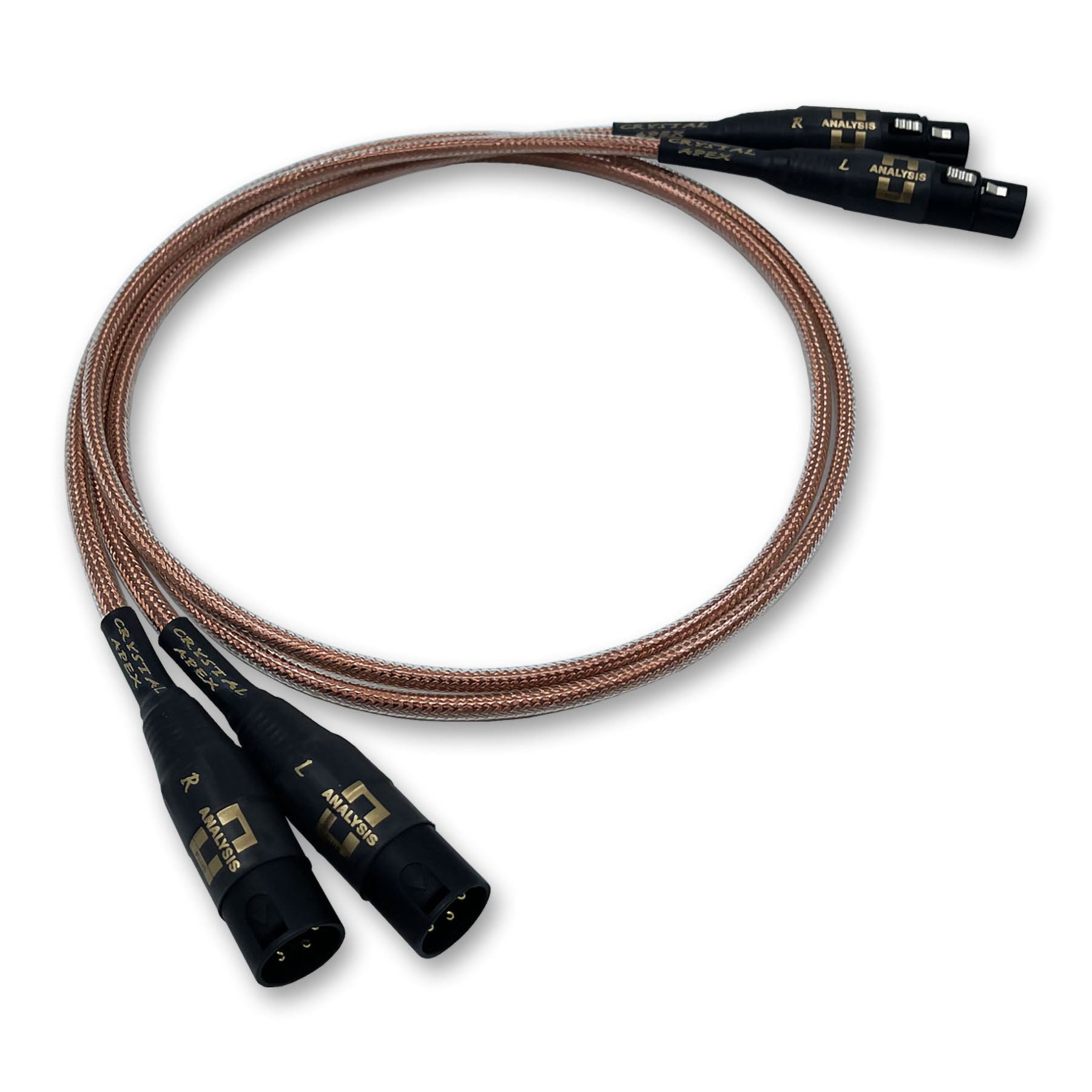 Analysis Plus Crystal Apex Interconnect Cable