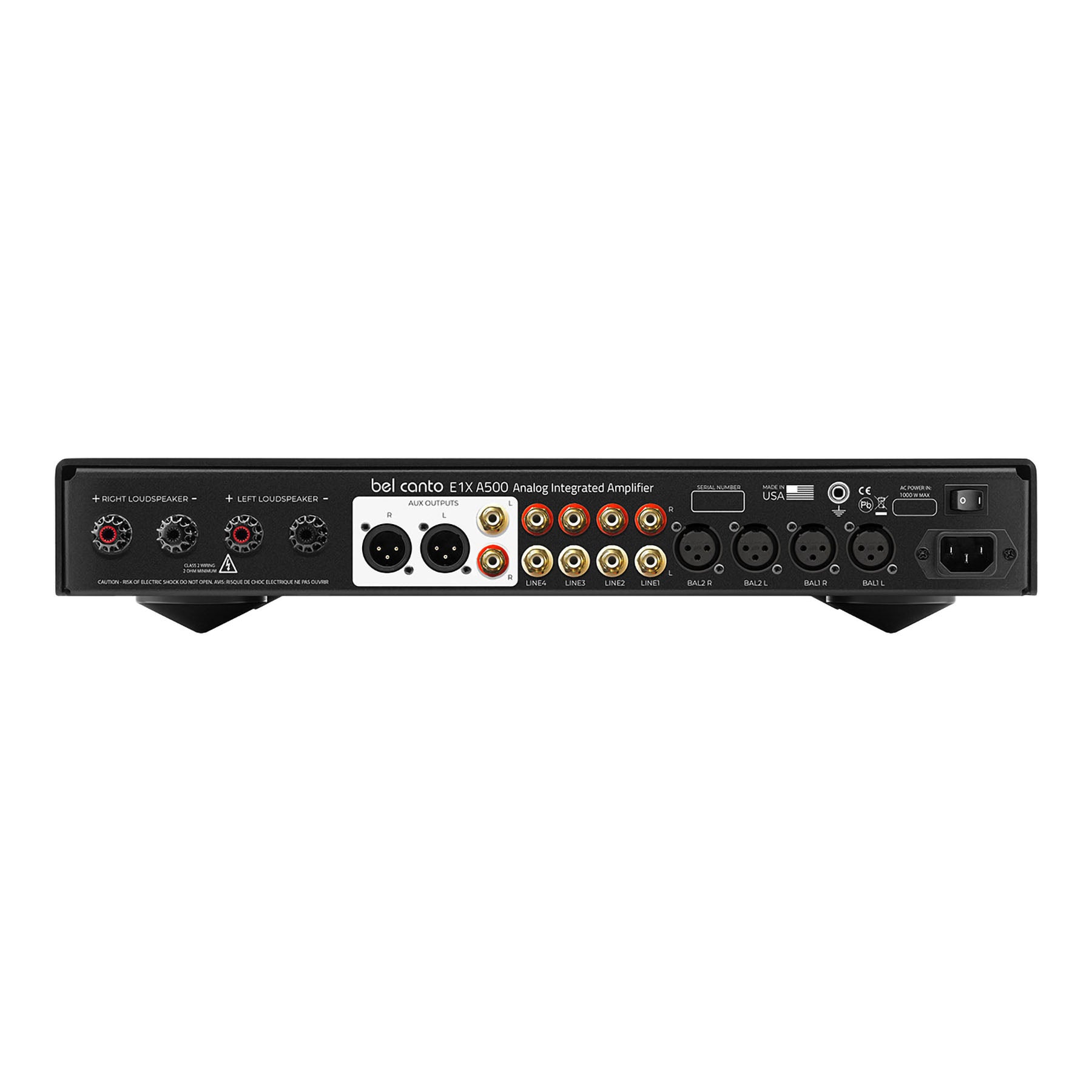 Bel Canto E1X A500 Analog Integrated Amplifier