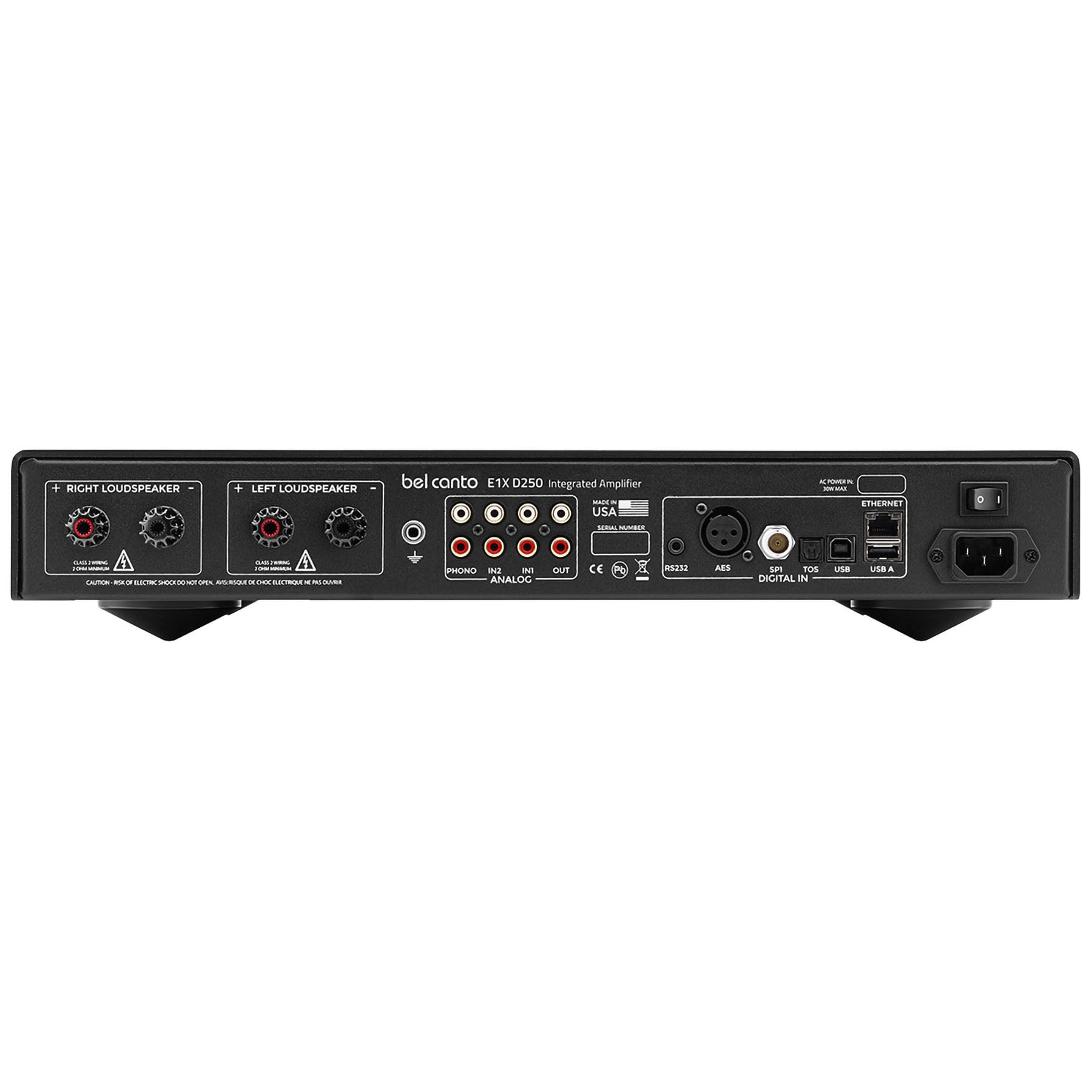 Bel Canto E1X D250 DAC / Control Integrated Amplifier