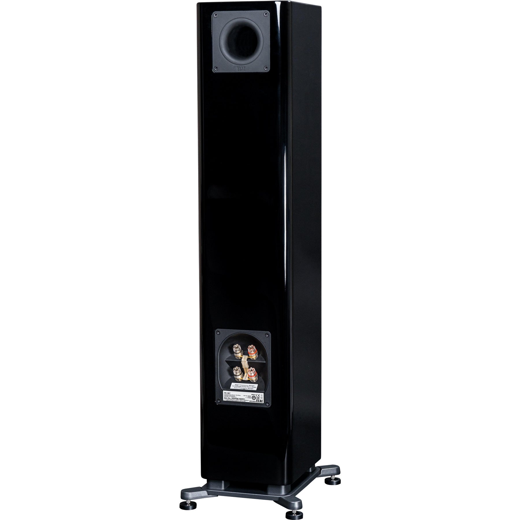 Ex-demo ELAC Solano FS287 Floorstanding Speakers - High Gloss Black (pair)