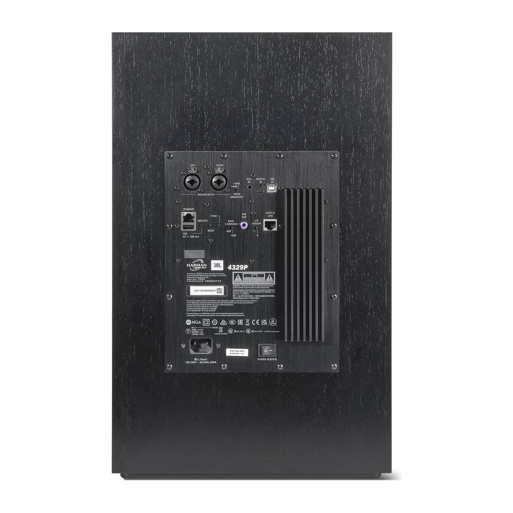 JBL 4329P Studio Monitor Powered BookshelfLoudspeaker System (pair)