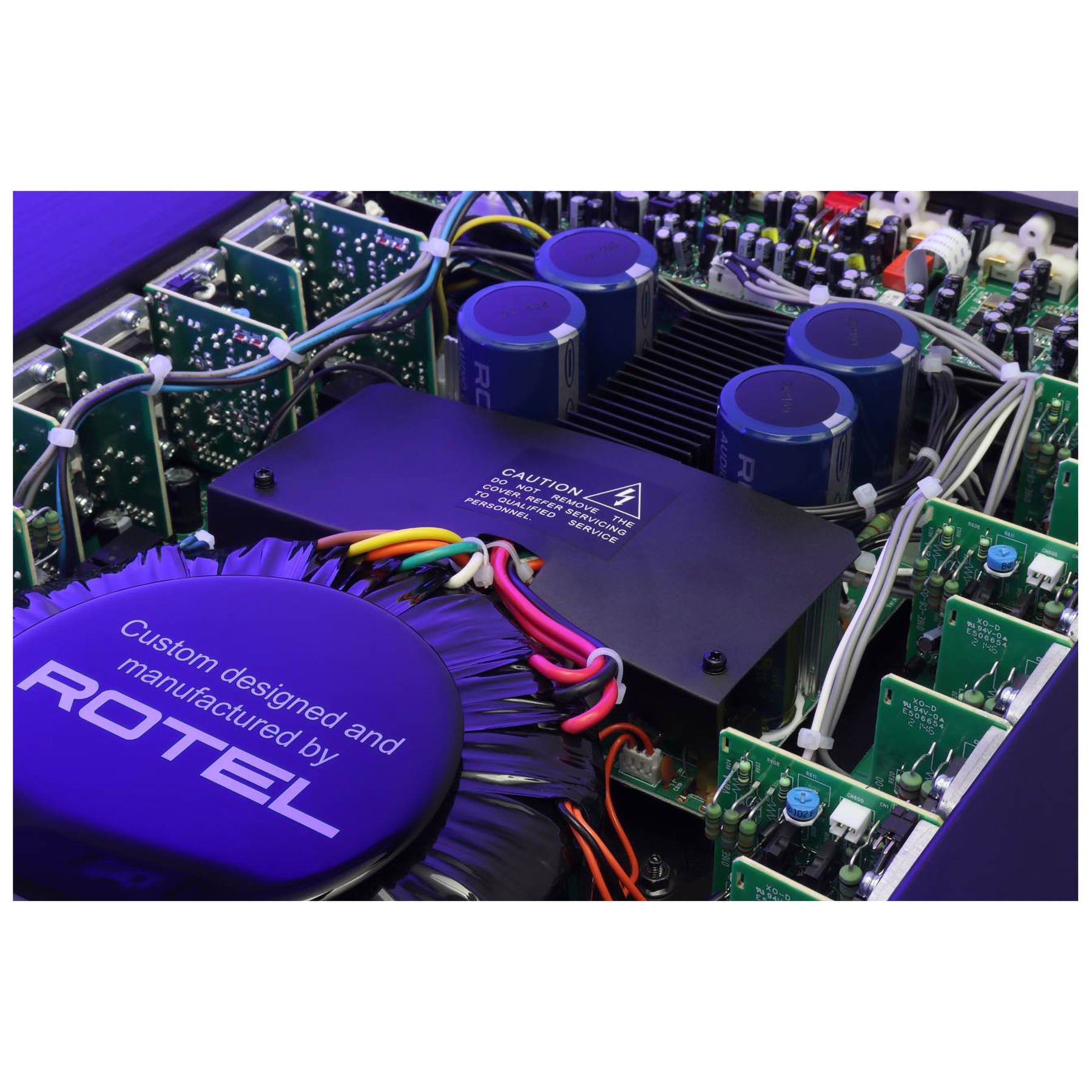 Rotel C8+ Custom Installation Amplifier