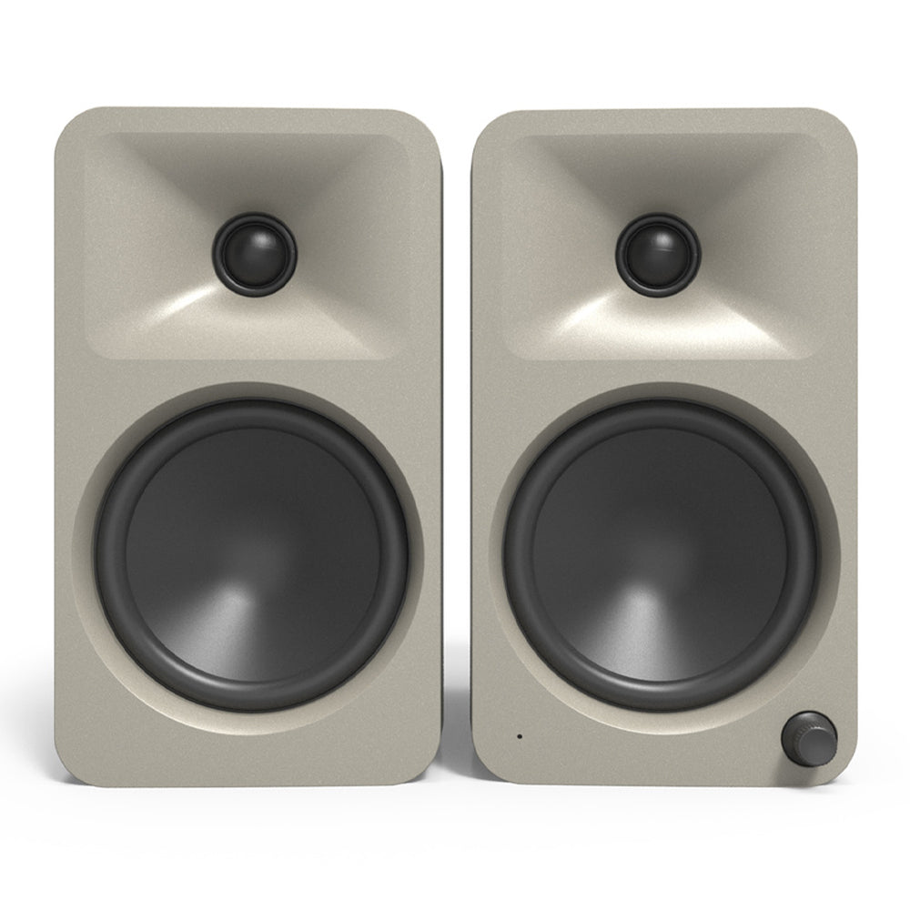 Limited Edition - Kanto ORA4 140W Powered Reference Speakers with USB-C Input and Bluetooth - Moon