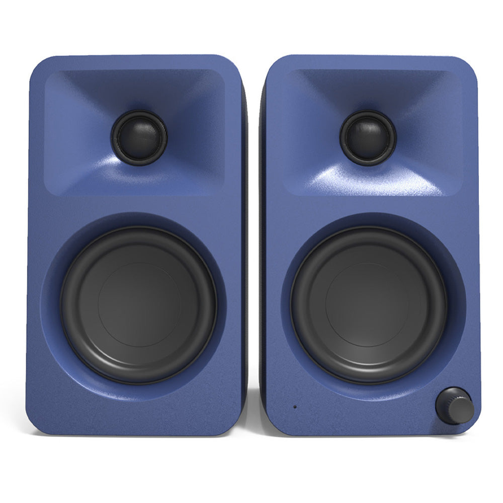 Limited Edition - Kanto ORA 100W Powered Reference Desktop Computer Speakers with Bluetooth 5.0 Indigo