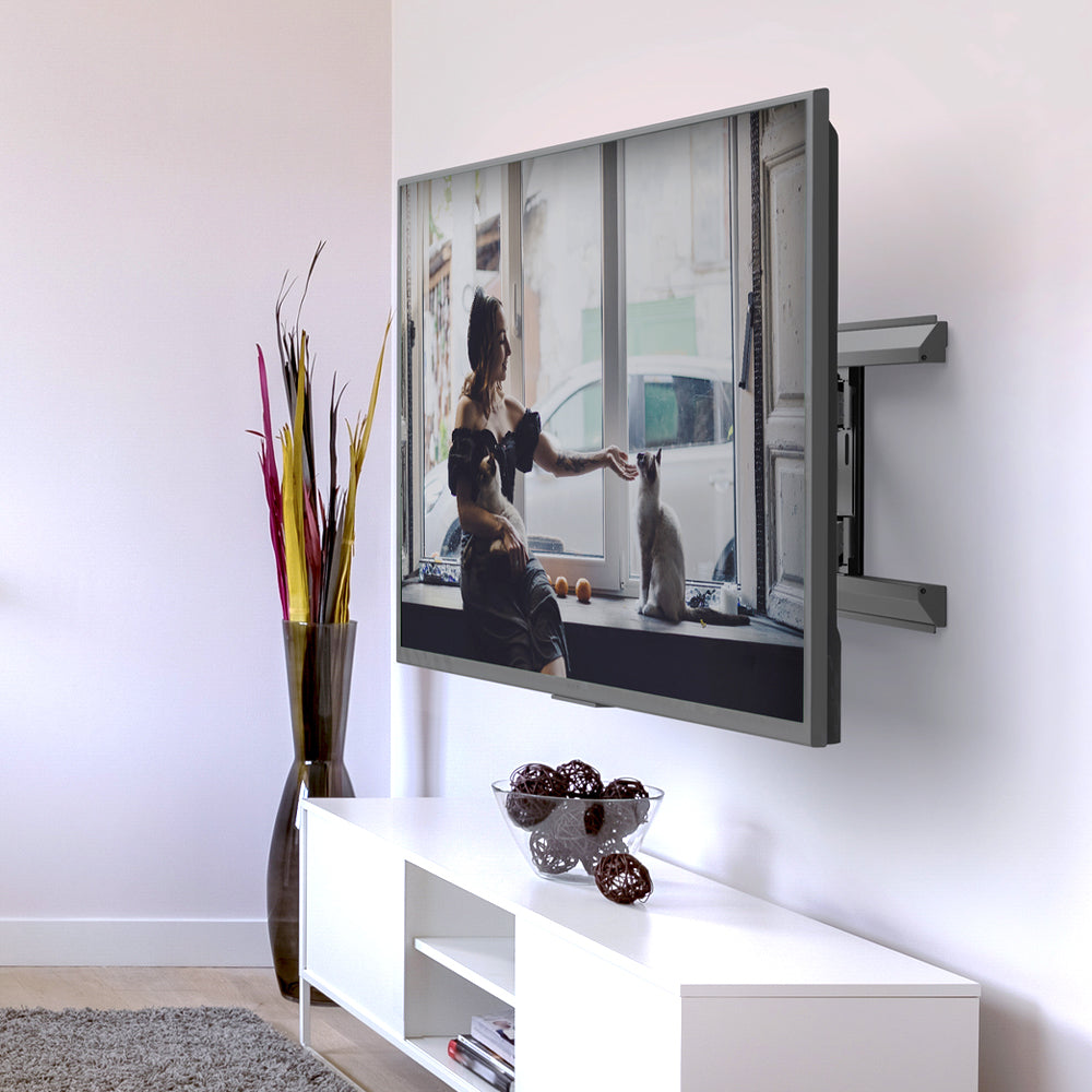 Kanto PMX700 Pro Series Full Motion TV Wall Mount with Adjustable Offset for 50" - 100" TVs