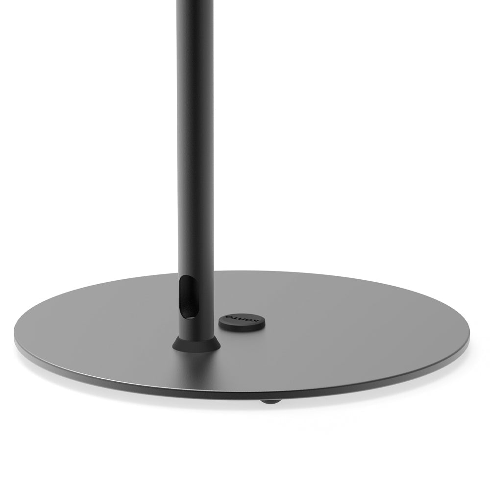 Kanto SLH Universal Height Adjustable Speaker Stands for Satellites up to 4.1 kg - Black, Pair