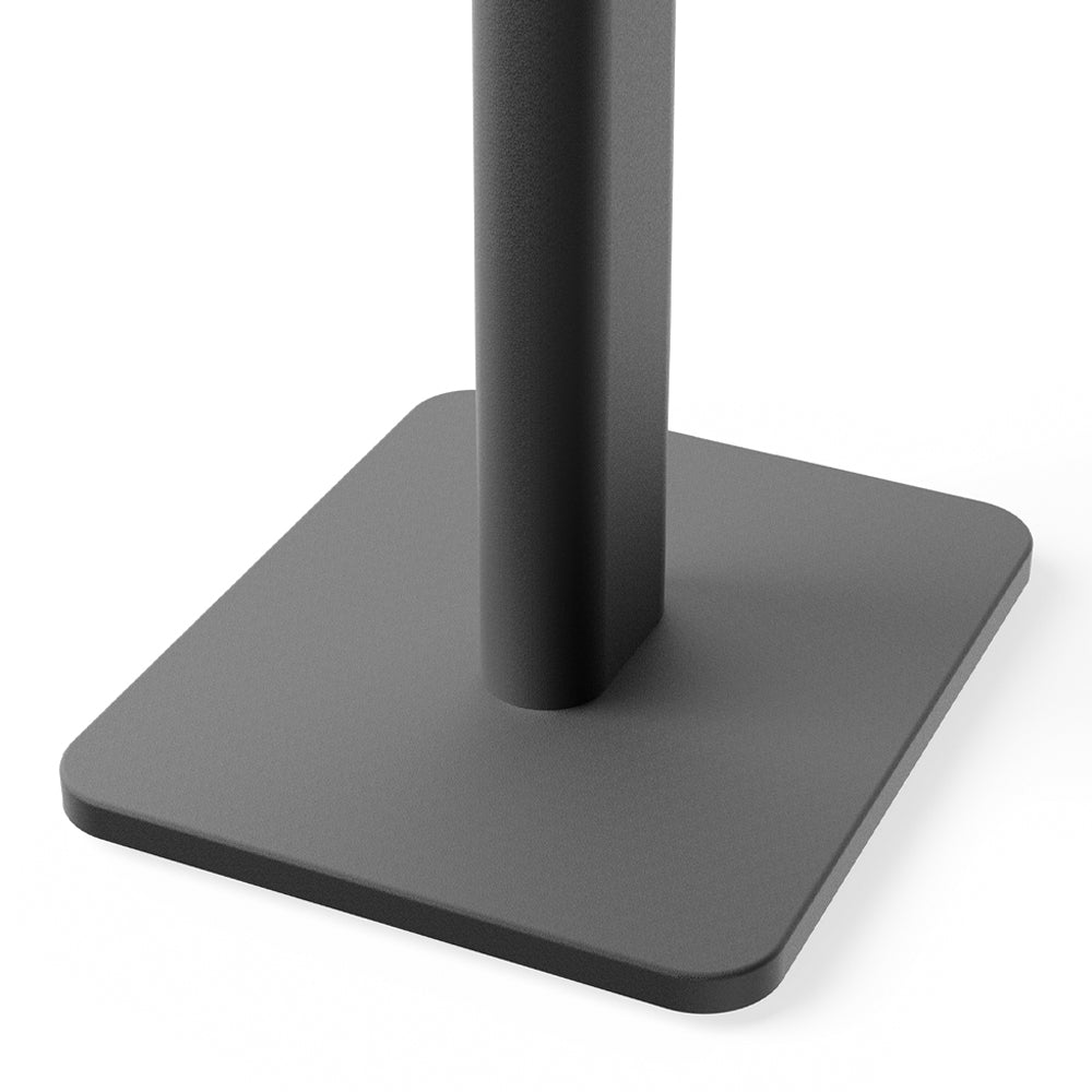 Kanto SPH Universal Height Adjustable Bookshelf Speaker Stands - Black, Pair
