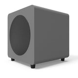 Limited Edition - Kanto SUB8 300W 8" Sealed Powered Subwoofer, Matte Grey