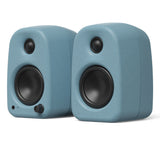 Kanto UKI 100W Desktop Speakers with Bluetooth, USB-C, Headphone out, Cornflower (Matte Blue), Pair