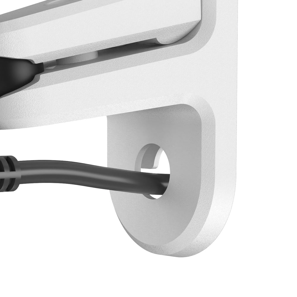 Kanto SPW3 Universal Satellite Speaker Wall Mount Bracket - White, Pair