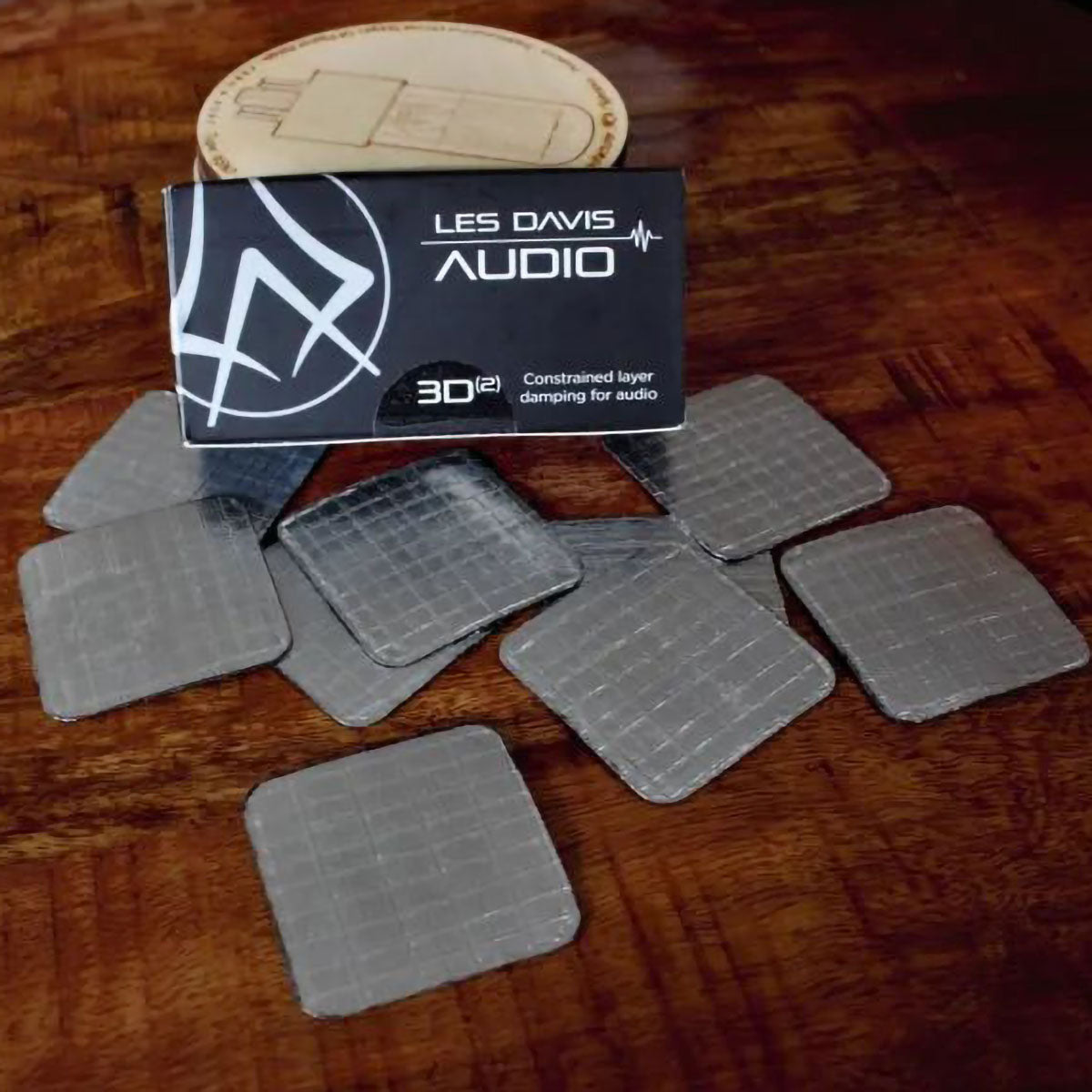 Les Davis Audio Box 3D2 with Adhesive – 8pack
