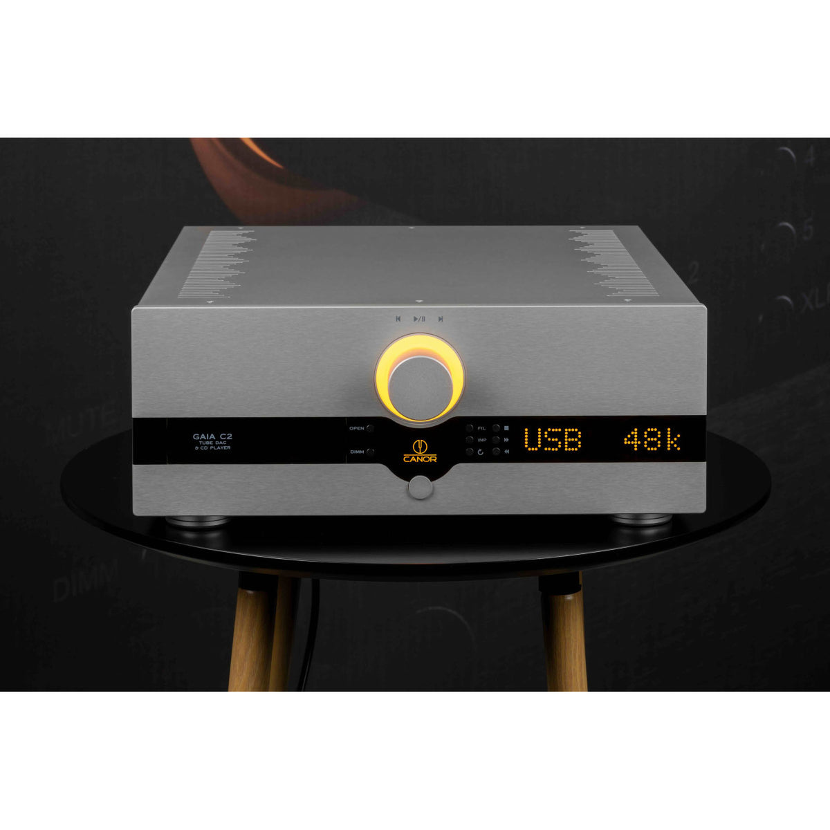 Canor Gaia C2 Tube DAC with CD Player, Premium Line