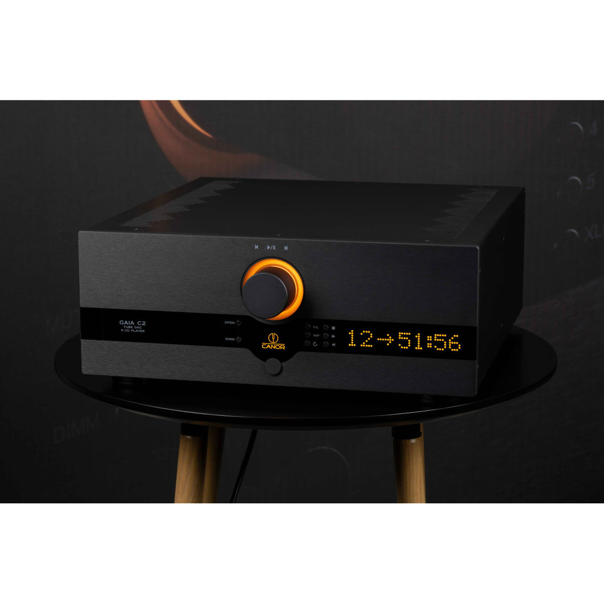 Canor Gaia C2 Tube DAC with CD Player, Premium Line