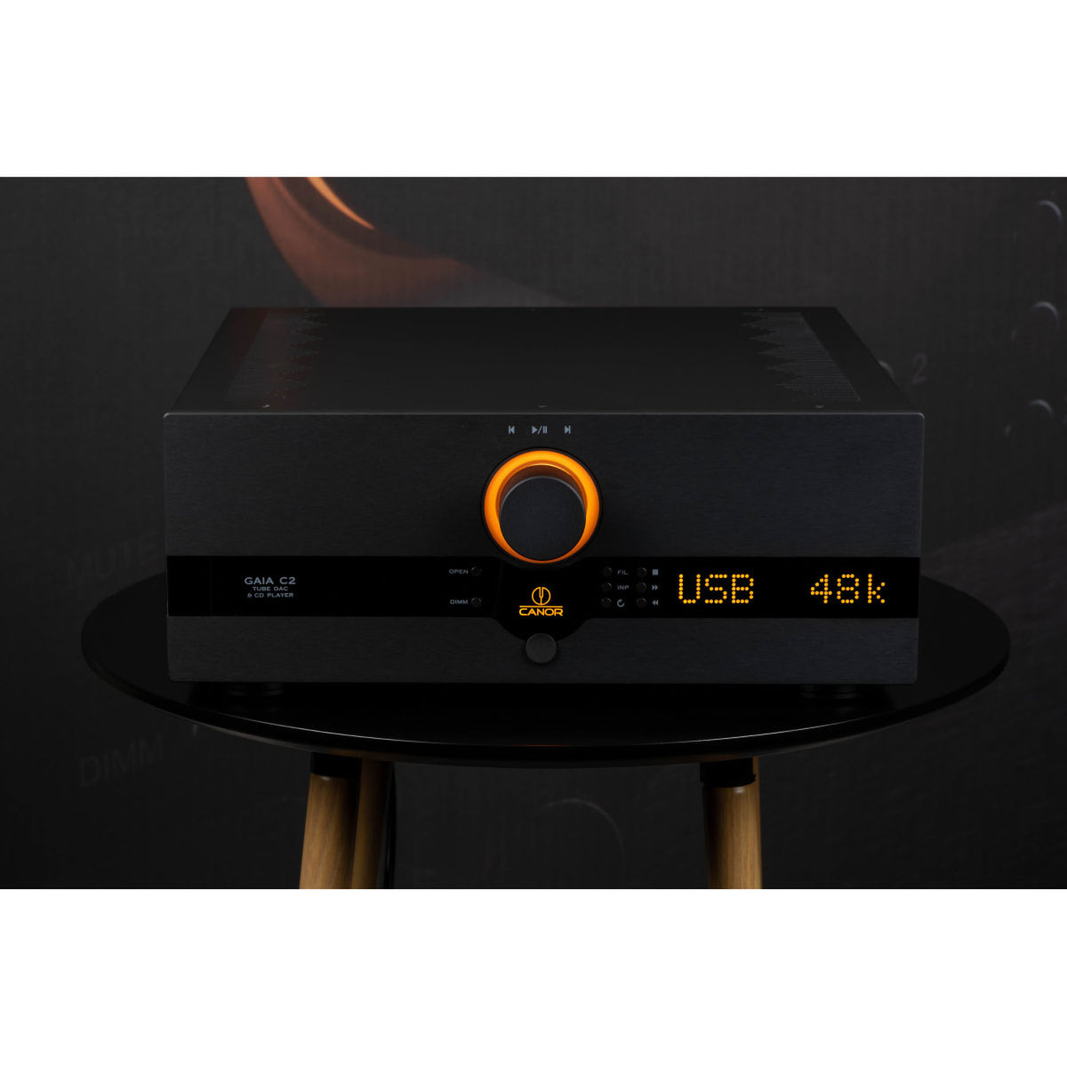 Canor Gaia C2 Tube DAC with CD Player, Premium Line
